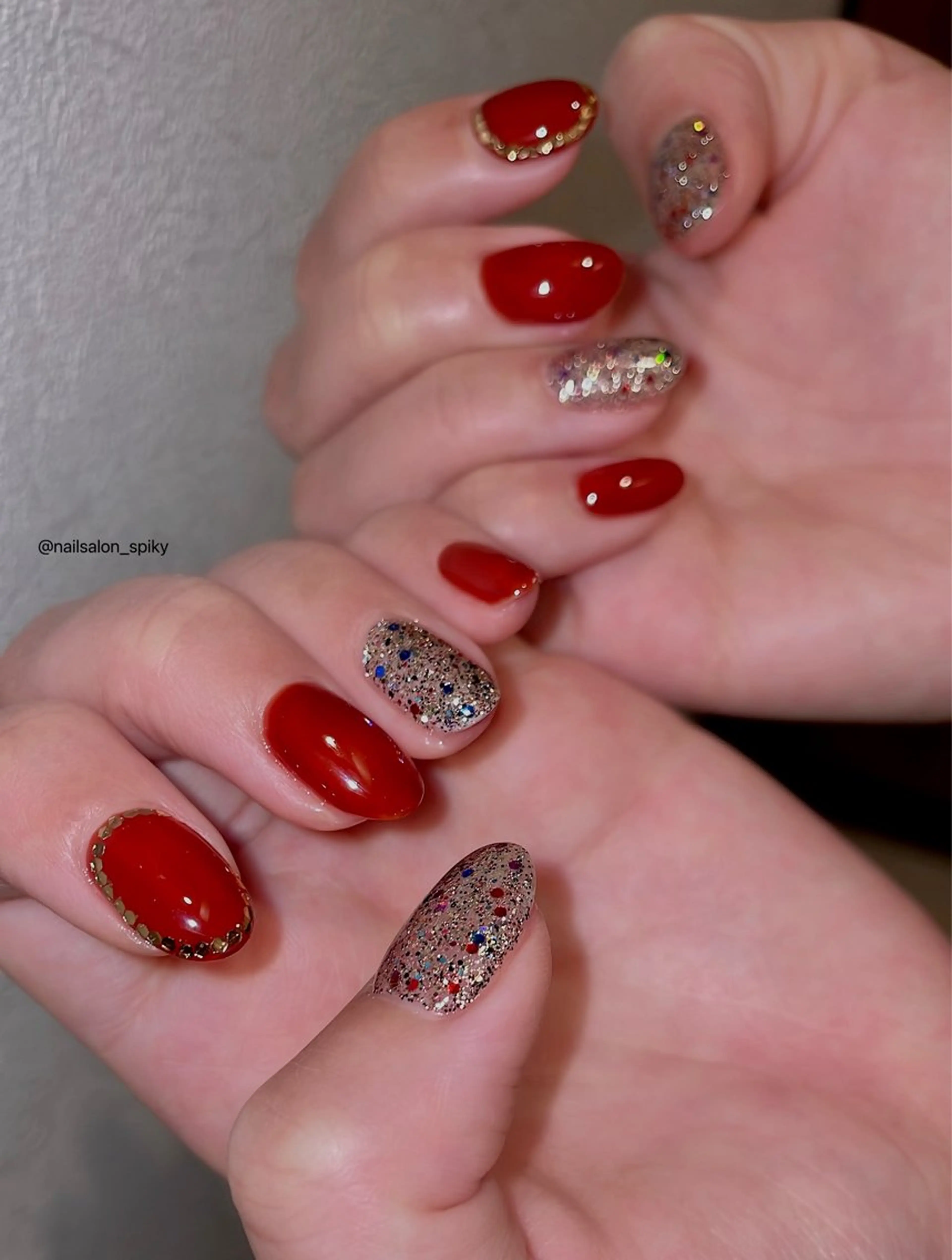 ネイル Spiky とうげ ふうかのネイルデザイン