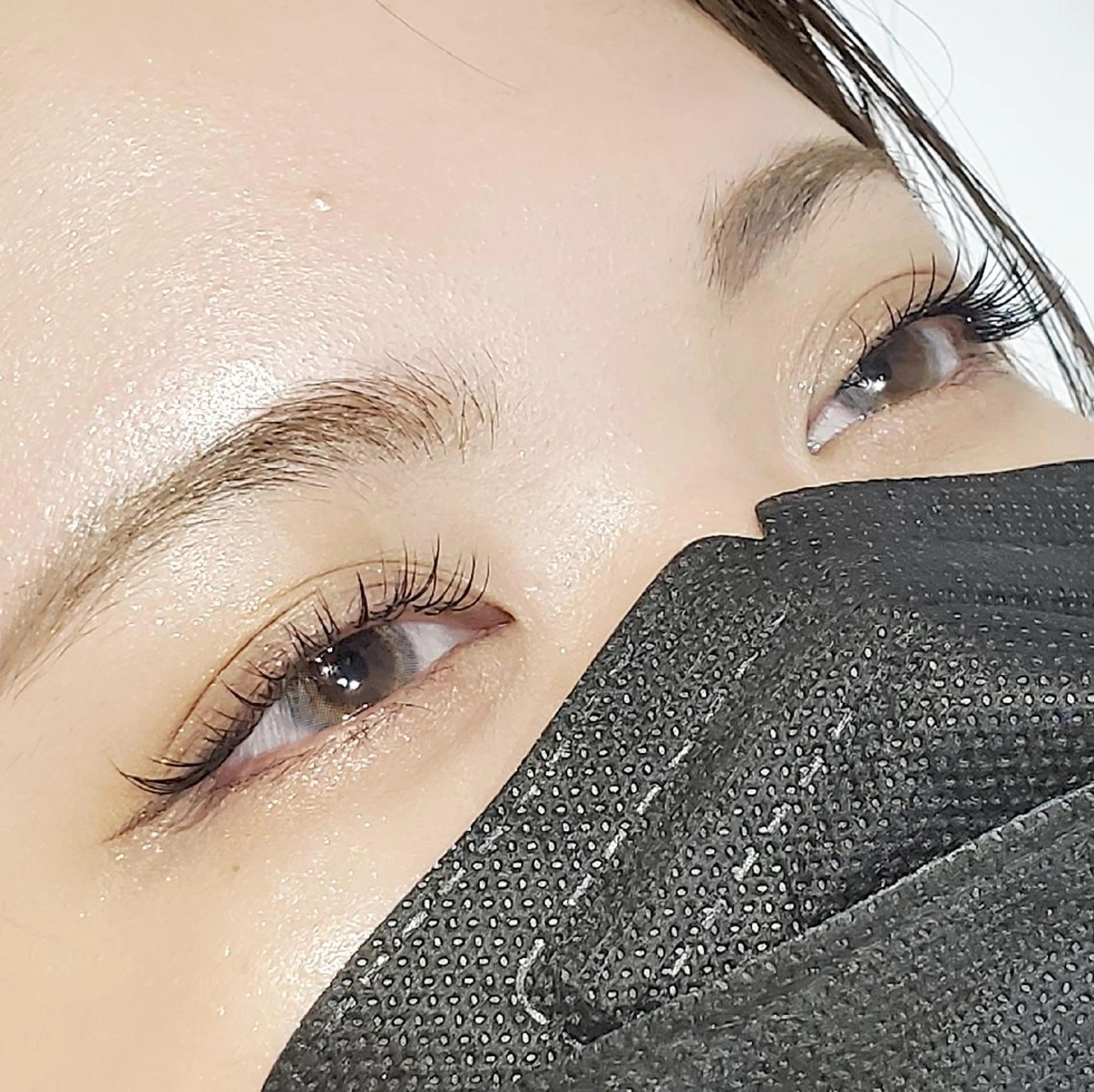 マツエク・マツパ フラットラッシュ Jカール nap eye NAHOのマツエク・マツパデザイン