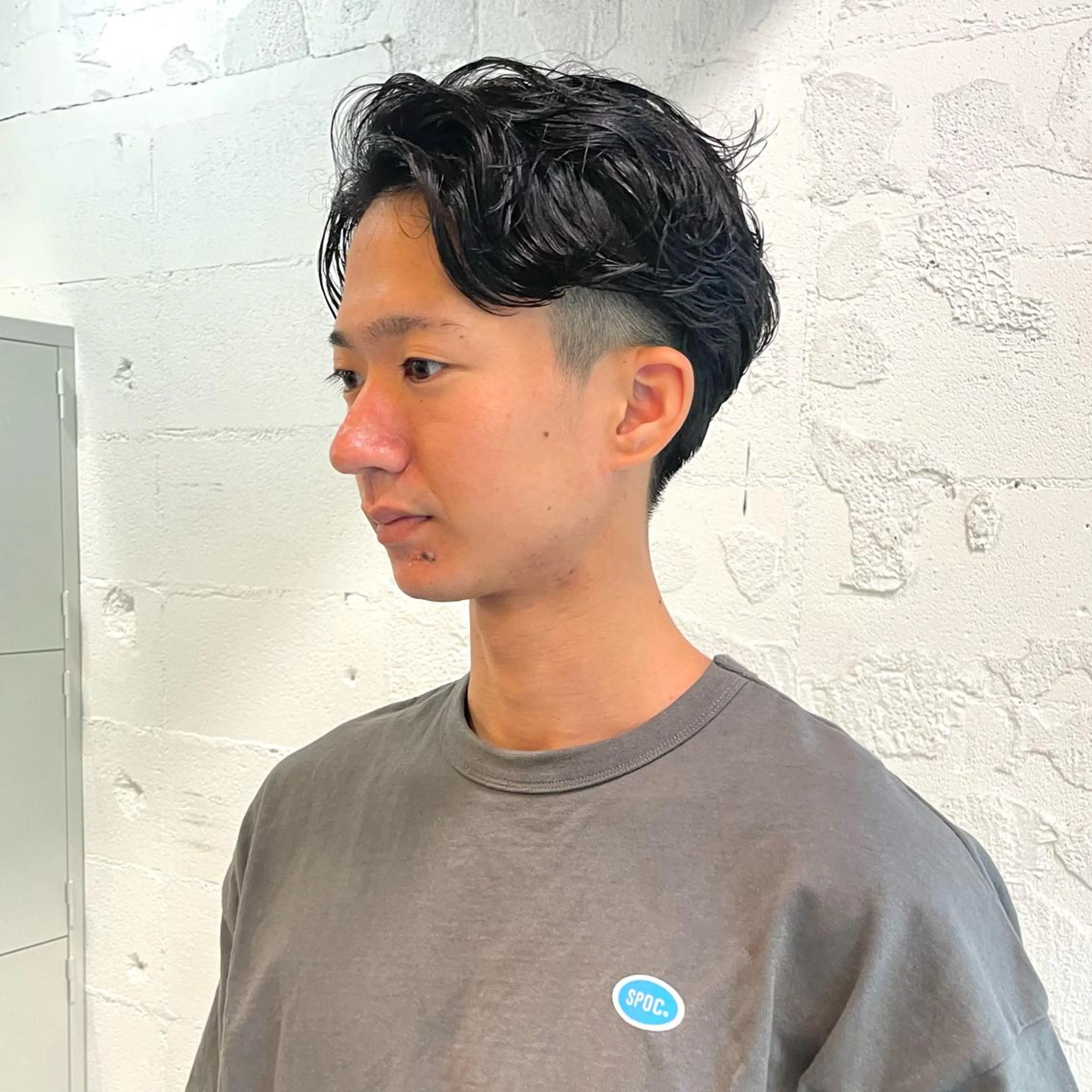 パーマ メンズ カット パーマ トリートメント 🔥メンズショート 職人🔥大澤龍也のヘアスタイル