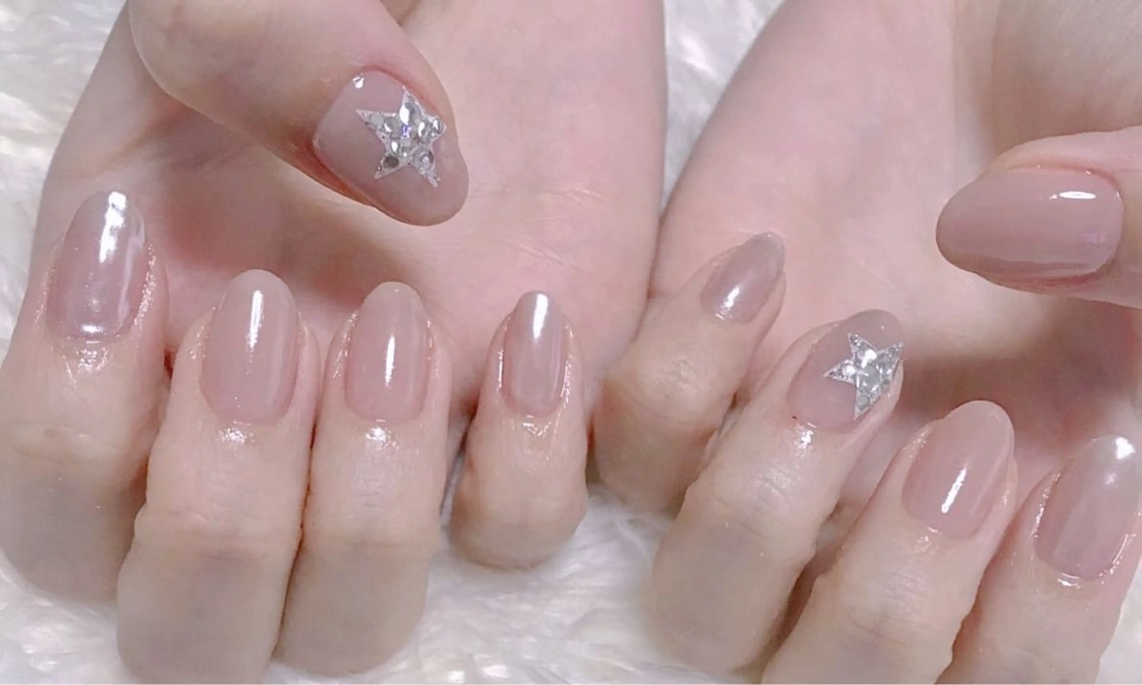 新規open【ハンド】ワンカラー or ラメグラデーション¥3980 【初回ジェルオフ無料ケア込み】の写真