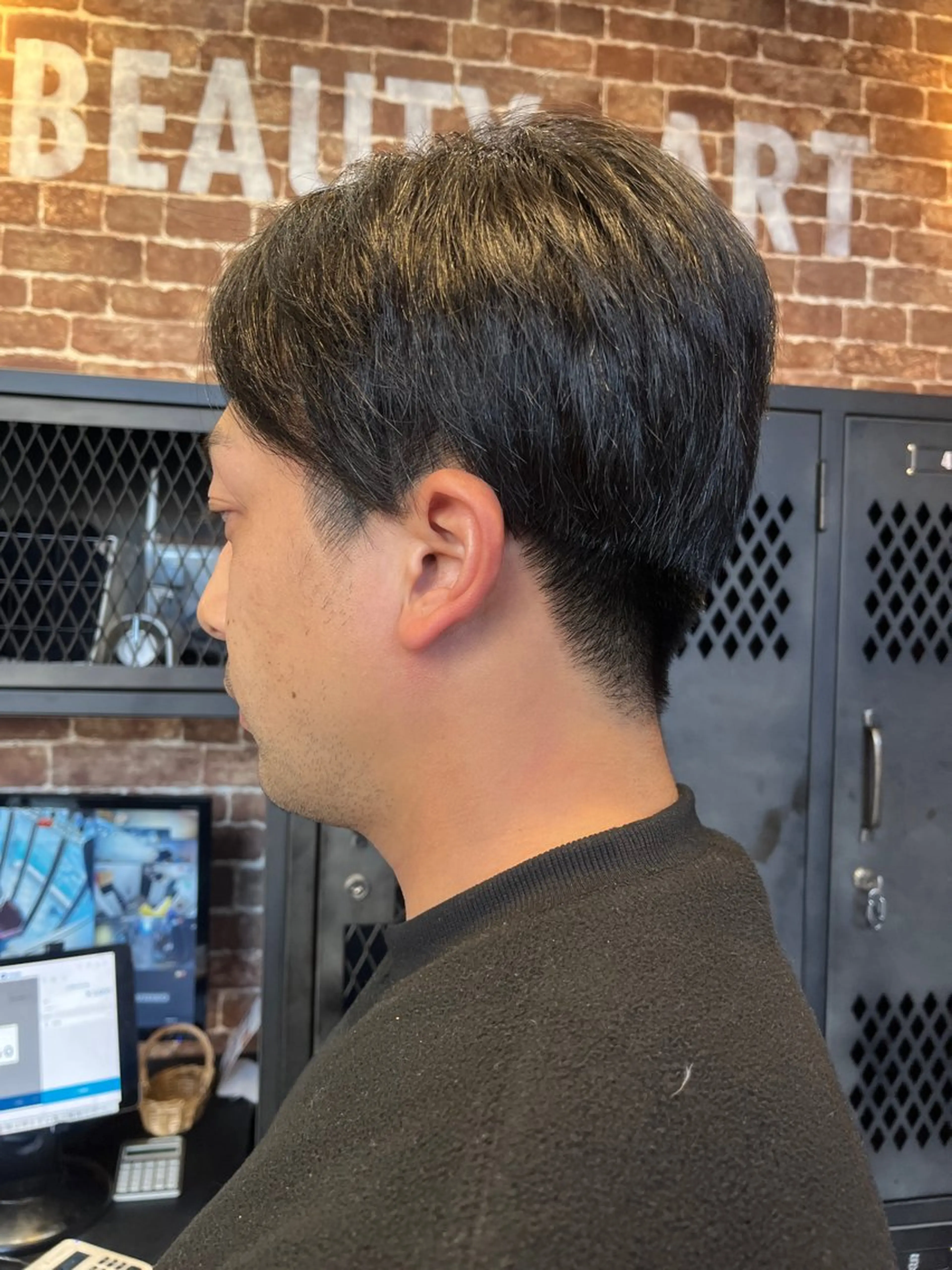 ショート メンズ 久木原 ゆりのヘアスタイル