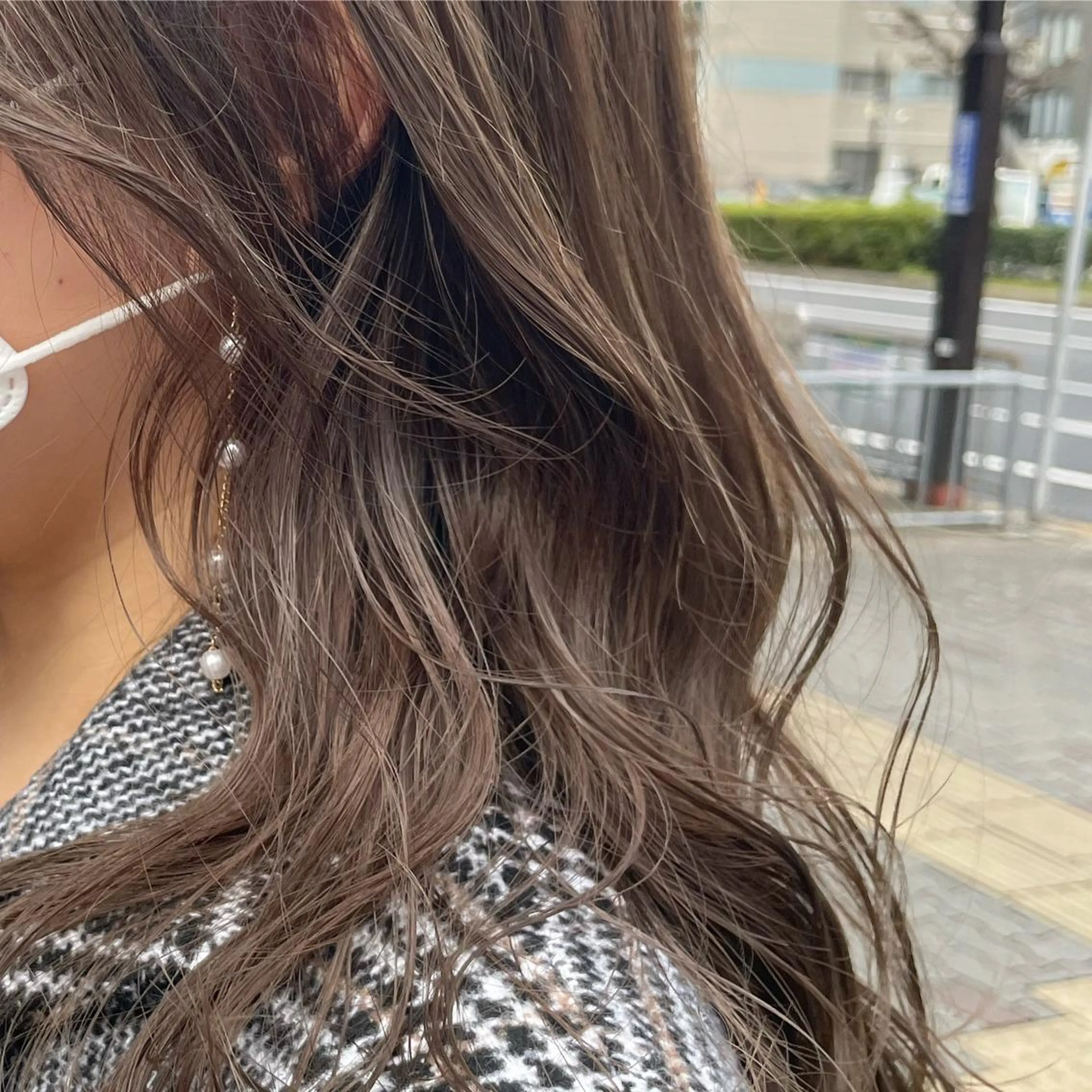 ミディアム レイヤー/高橋 みく /池下/千種のヘアスタイル