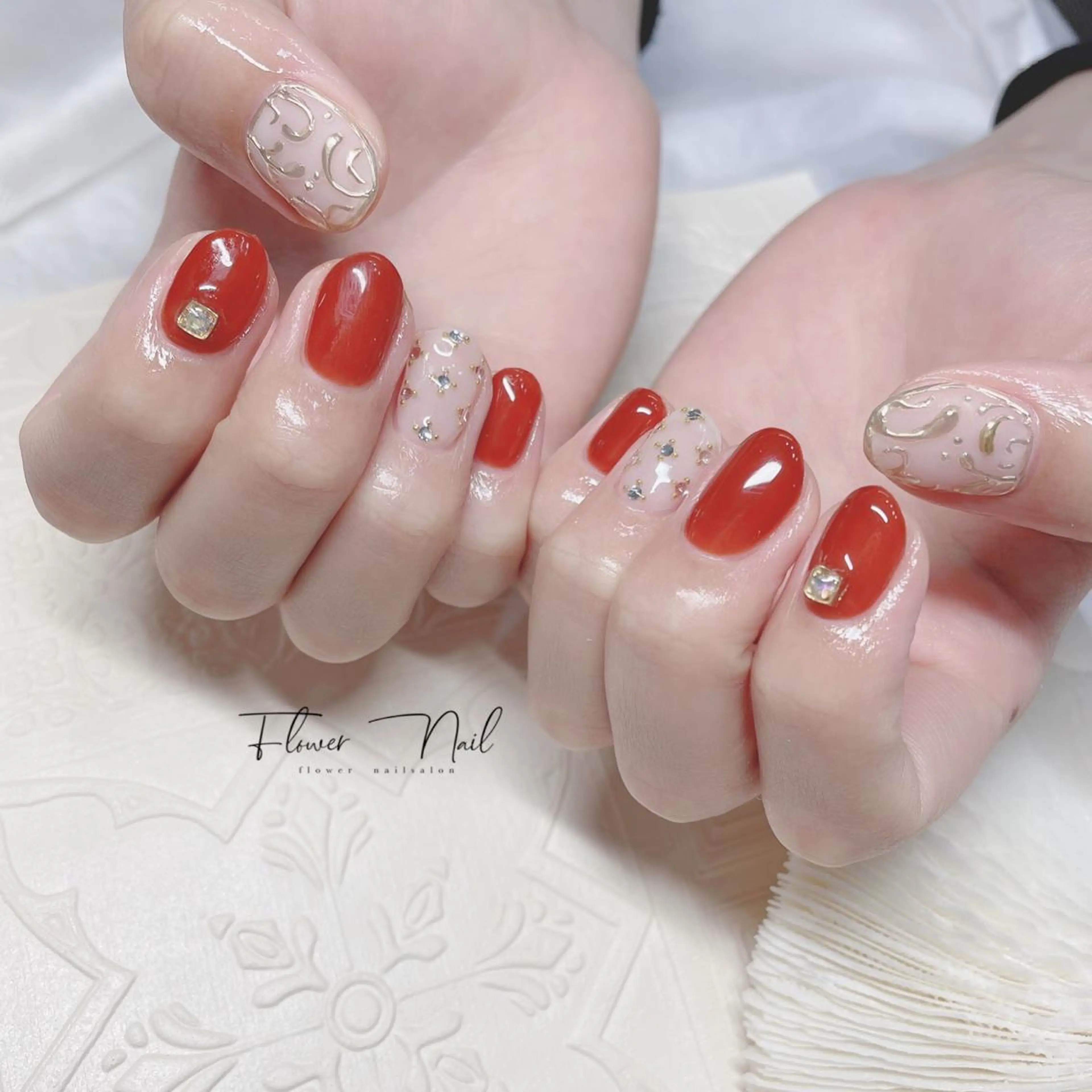 ネイル Flower nailのネイルデザイン