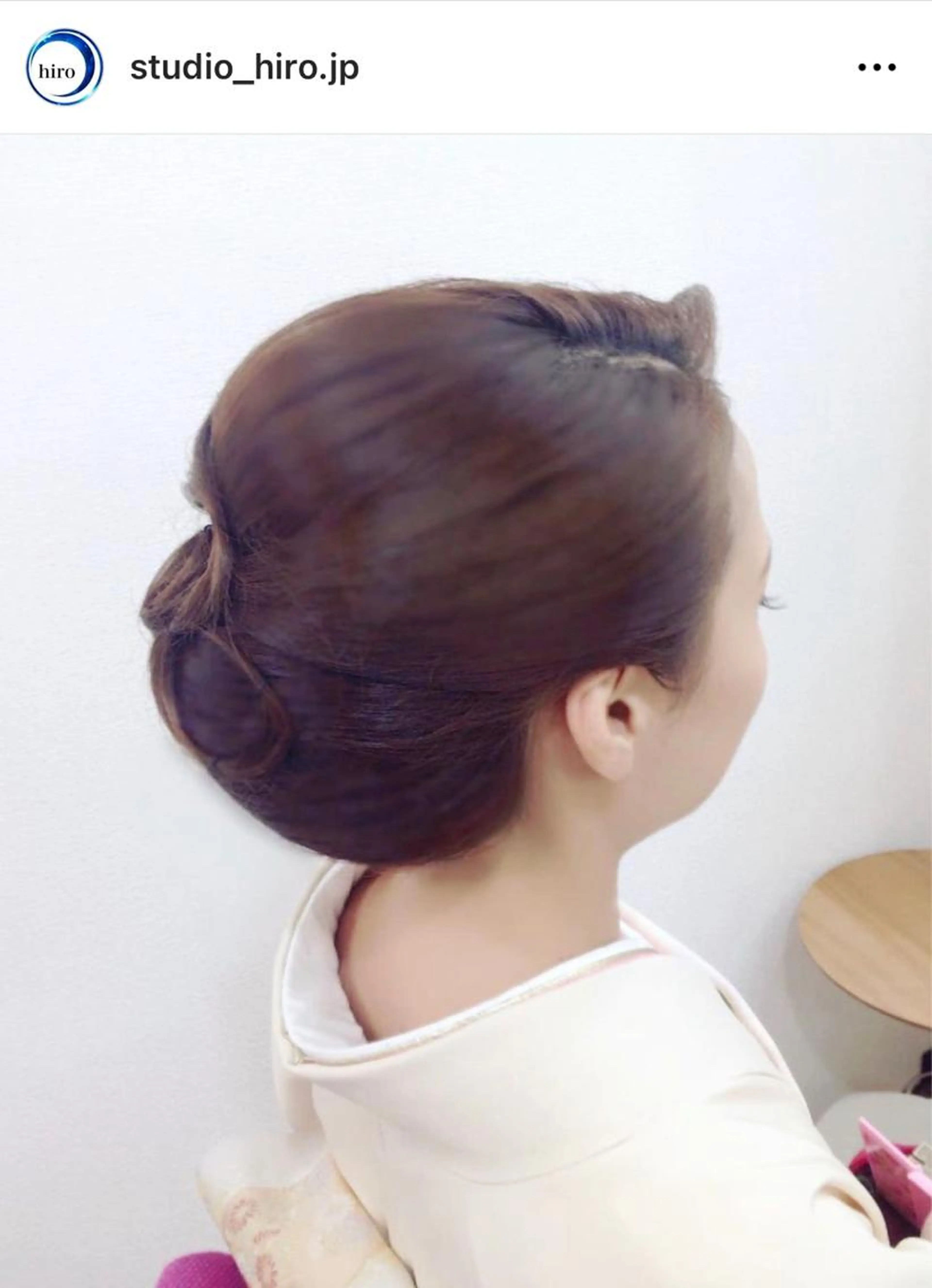 🍵【am8:00~9:00迄】和装ヘアセット¥4000の写真