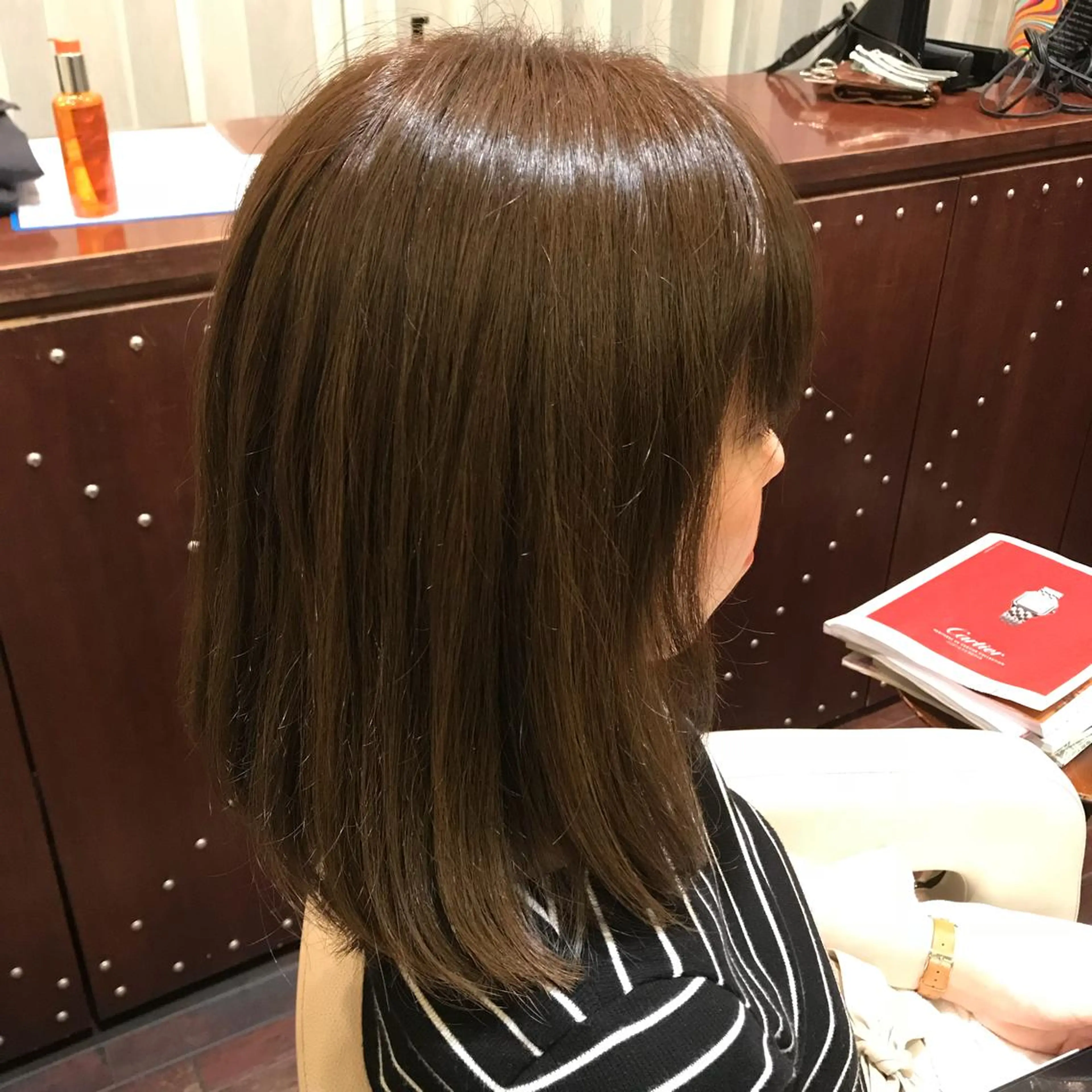 ミディアム 小顔/似合わせカット 杉山莉菜のヘアスタイル