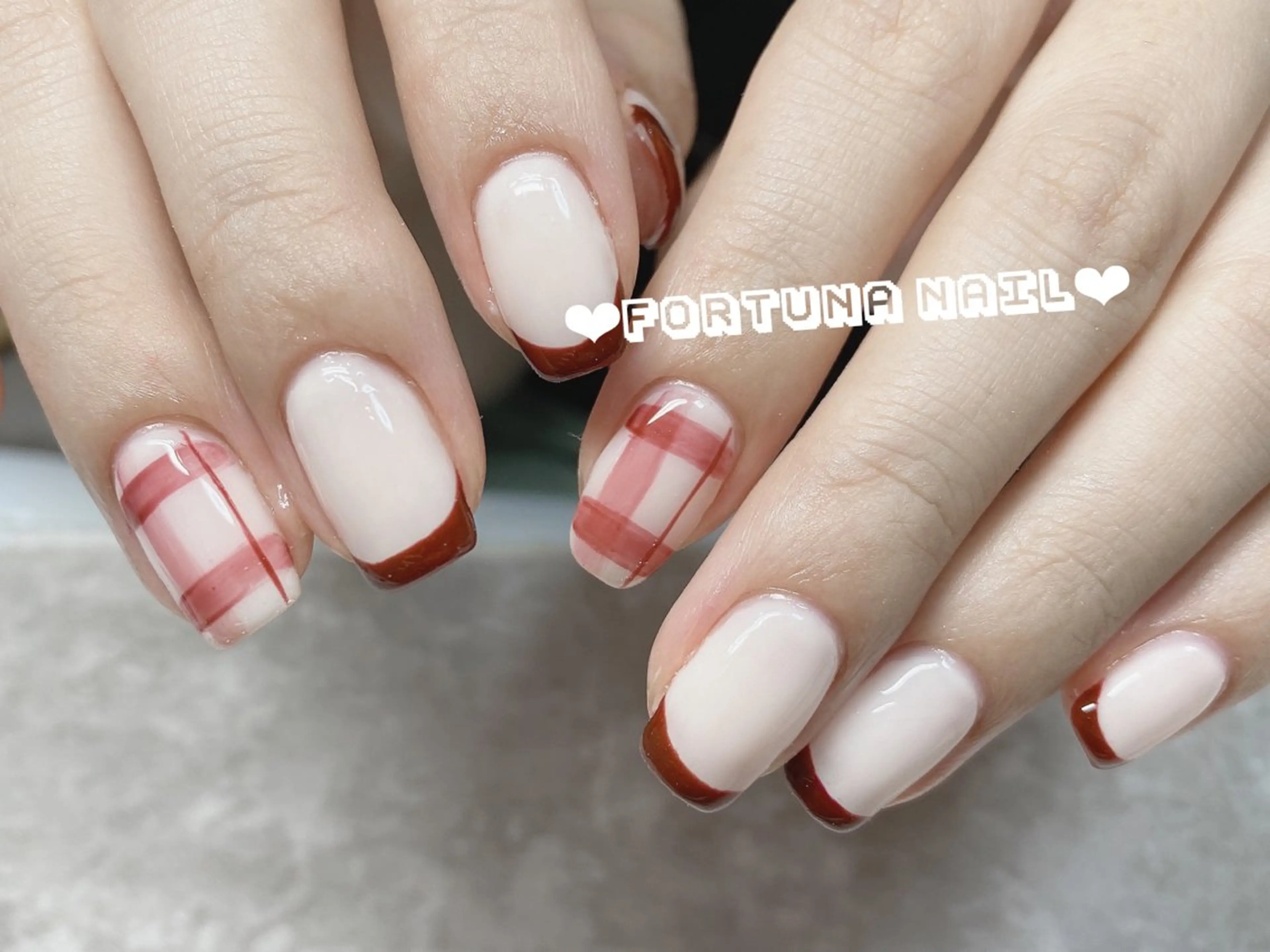 ネイル ハンドネイル Nail •Head スパFortunaのネイルデザイン