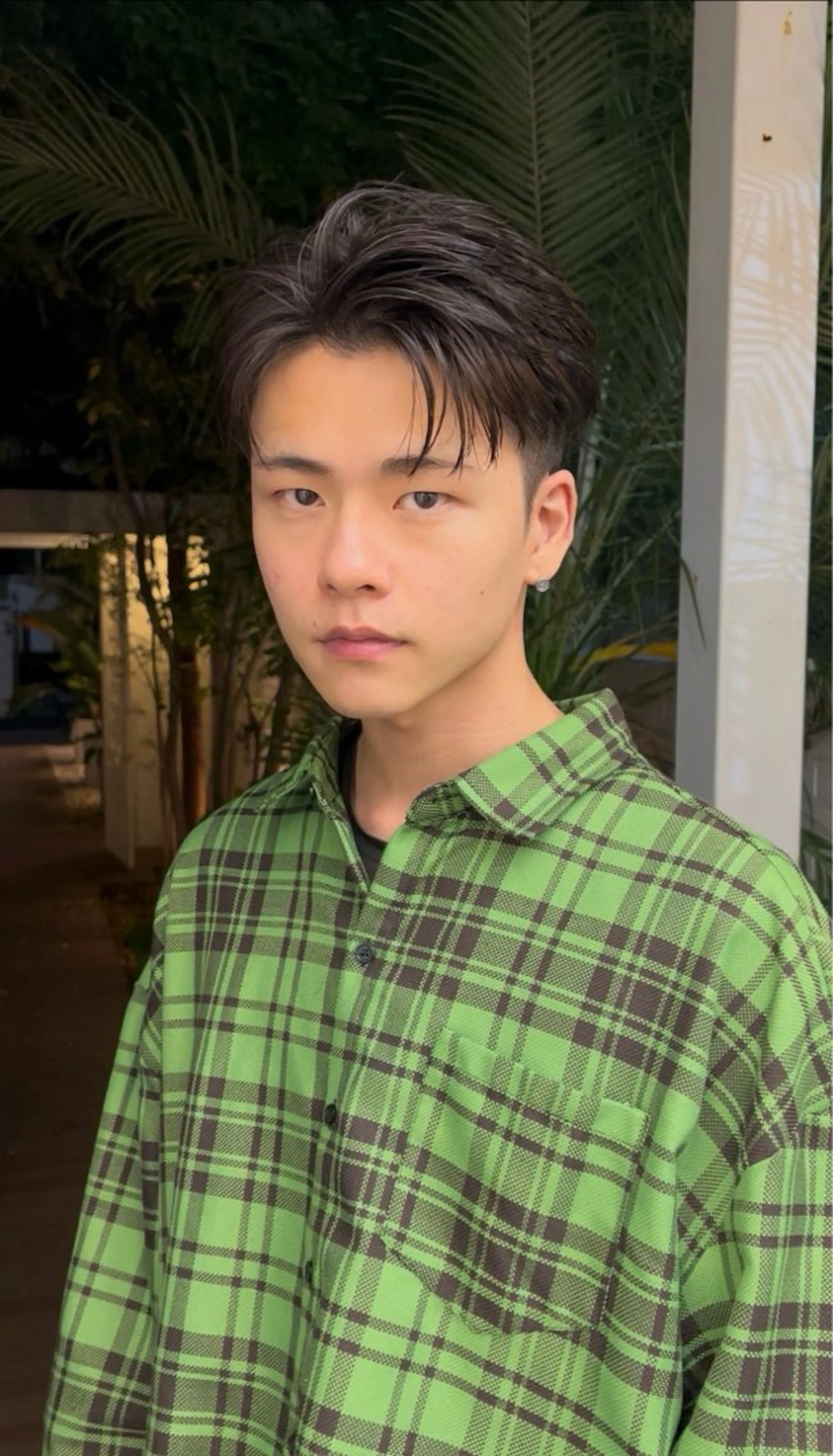 メンズ 韓国ヘア/メンズ ブリーチ/パーマのヘアスタイル