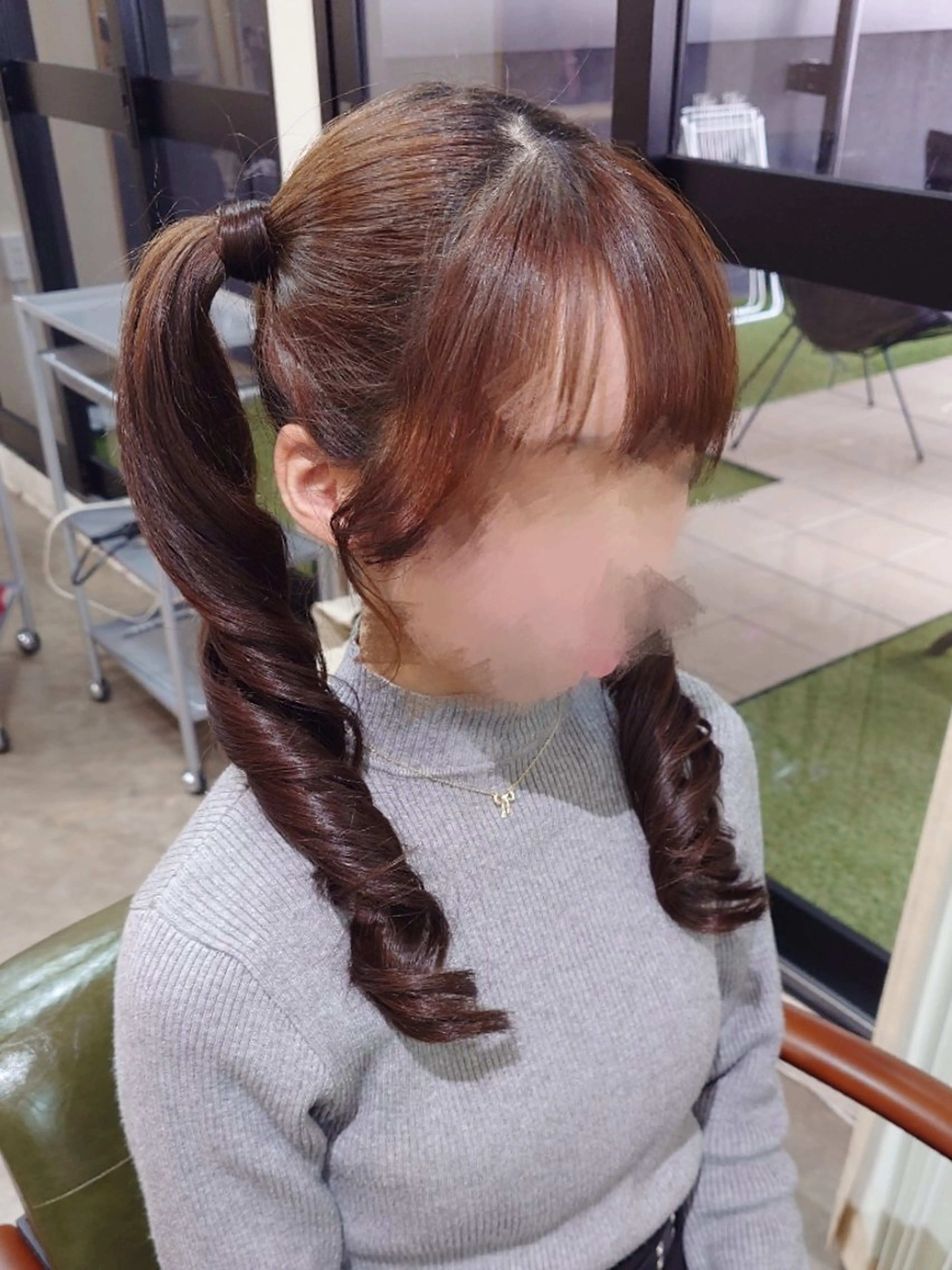 ロング ヘアアレンジ ツインテール ヘアセット つぐみ ❤︎のヘアスタイル