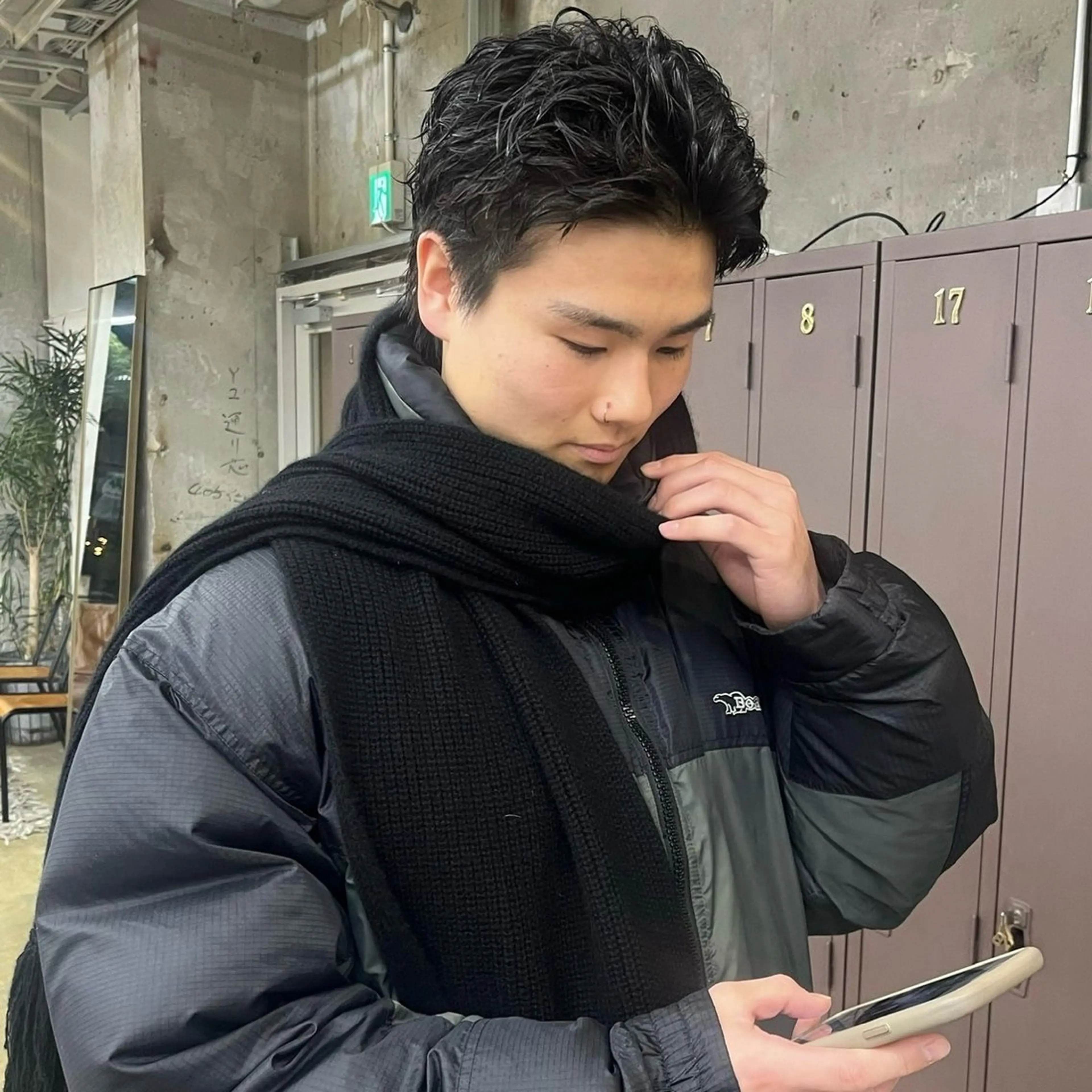 パーマ メンズ myu 🐈‍⬛のヘアスタイル