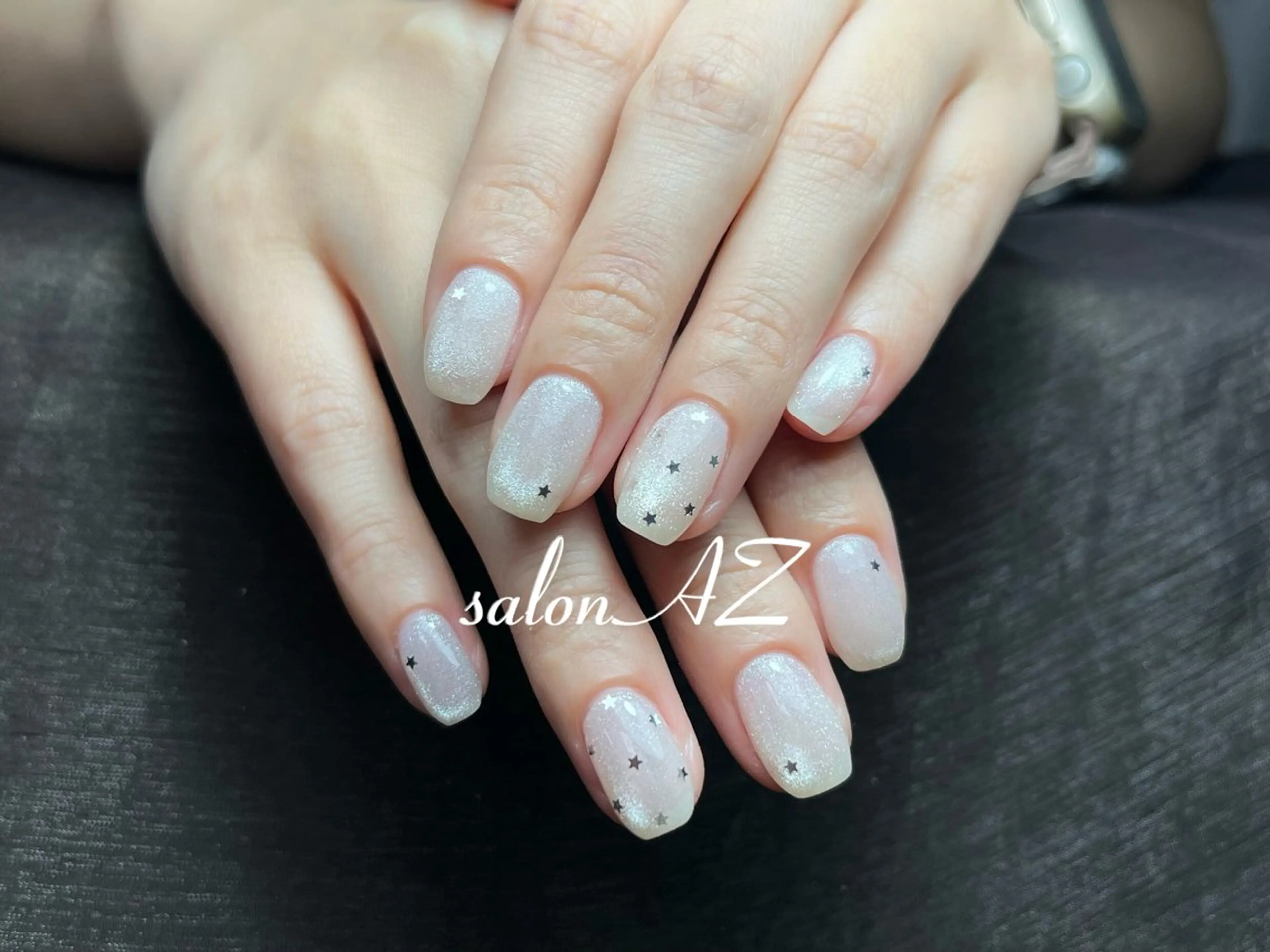 ネイル アートネイル 長さ出し フットネイル フレンチネイル ジェルネイル salon AZのネイルデザイン