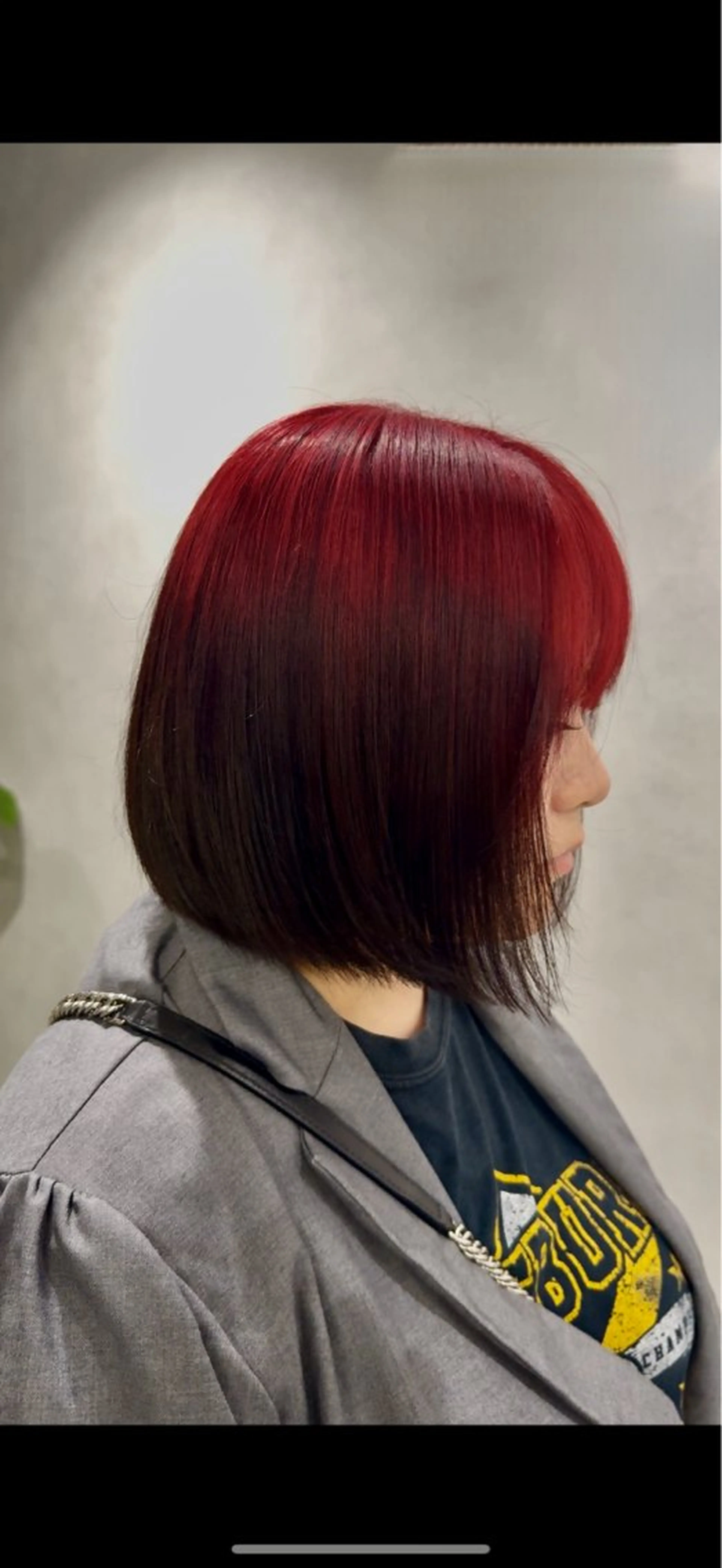 セミロング カラー ヘアカラー ホワイトカラー/梅田 デザインカラー/しんのヘアスタイル