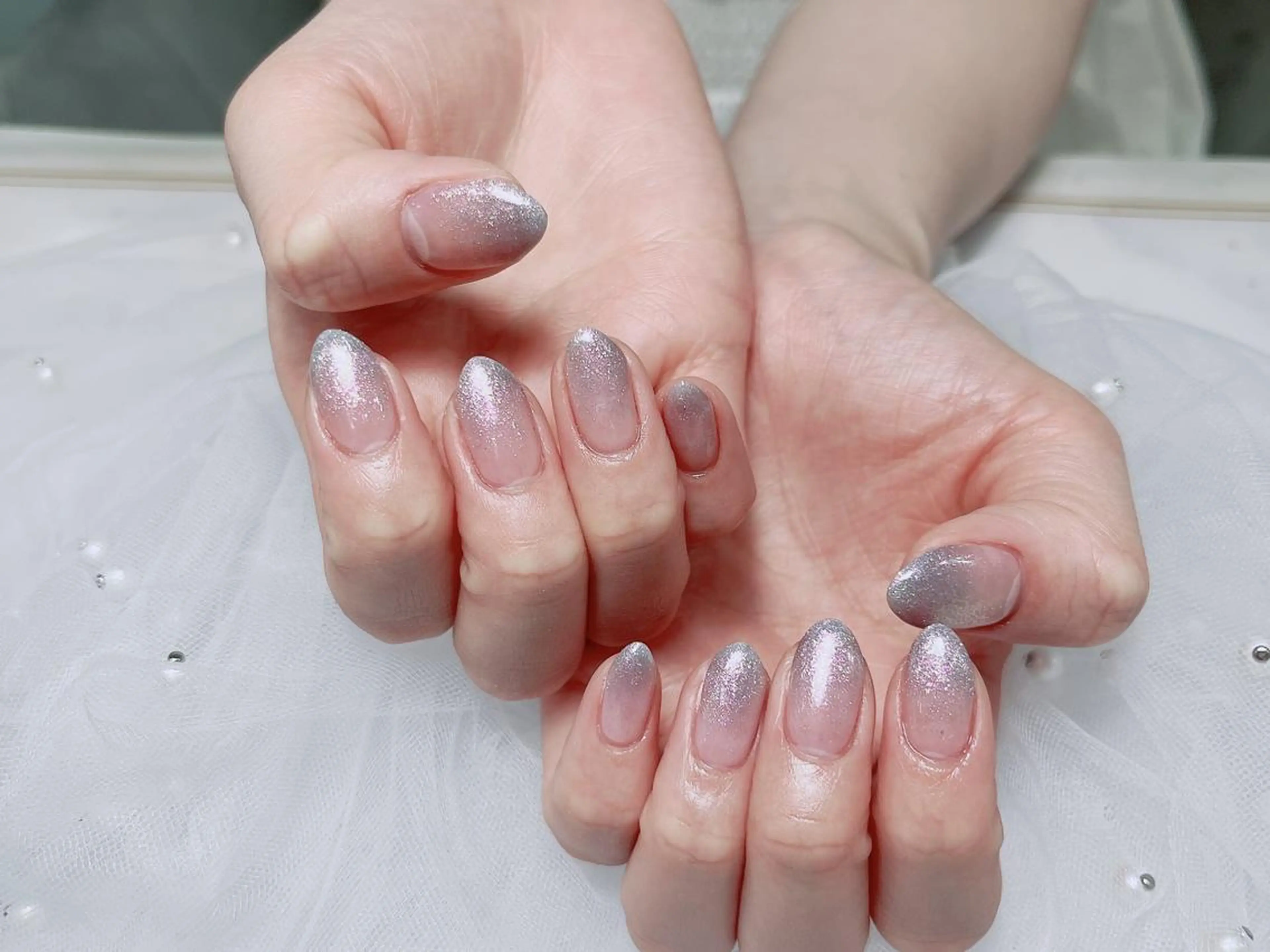 ネイル ハンドネイル Elegantトウ ショウレイのネイルデザイン