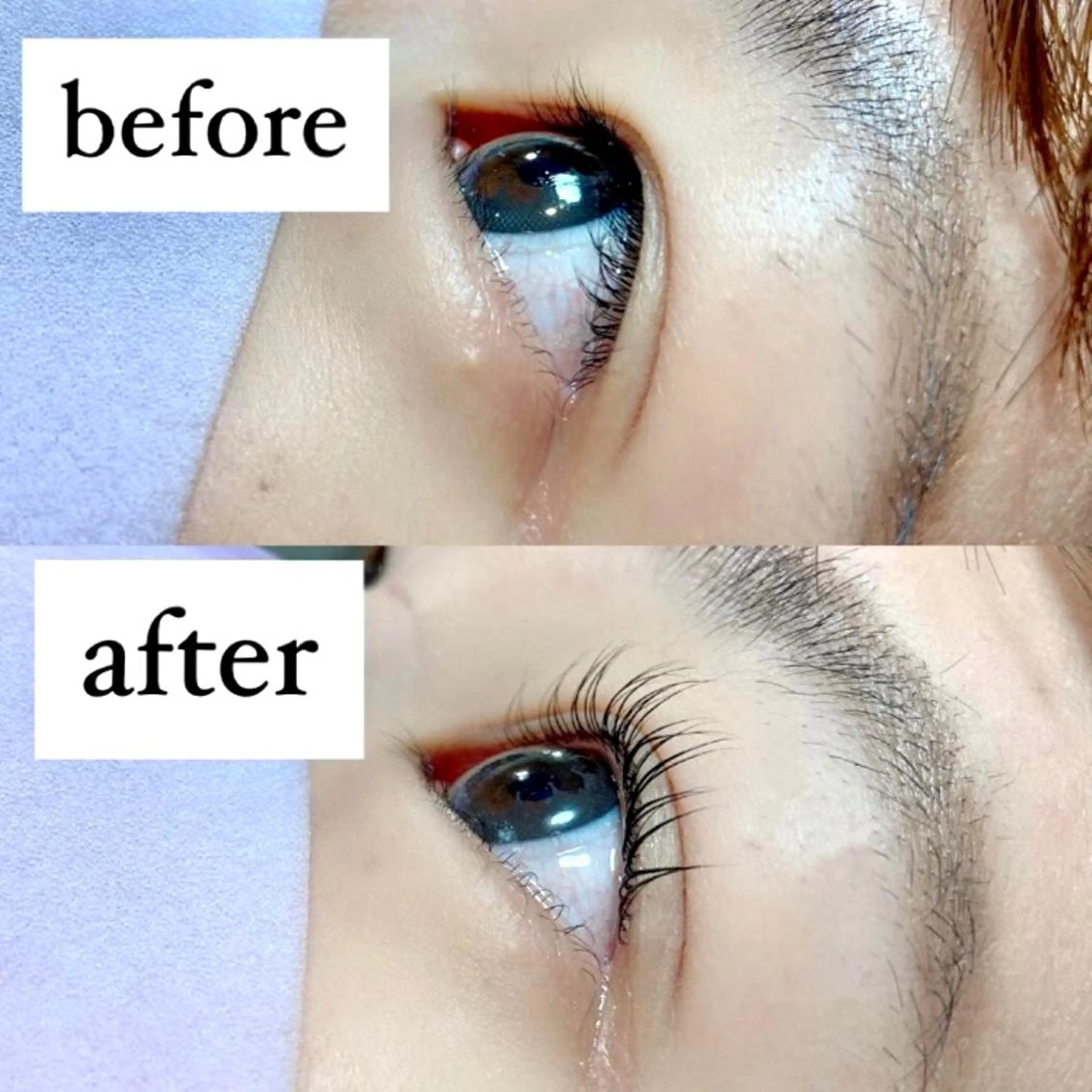 マツエク・マツパ パリジェンヌラッシュリフト 一重×まつ毛パーマ マリーテレジア 渋谷店❤️モデルのマツエク・マツパデザイン