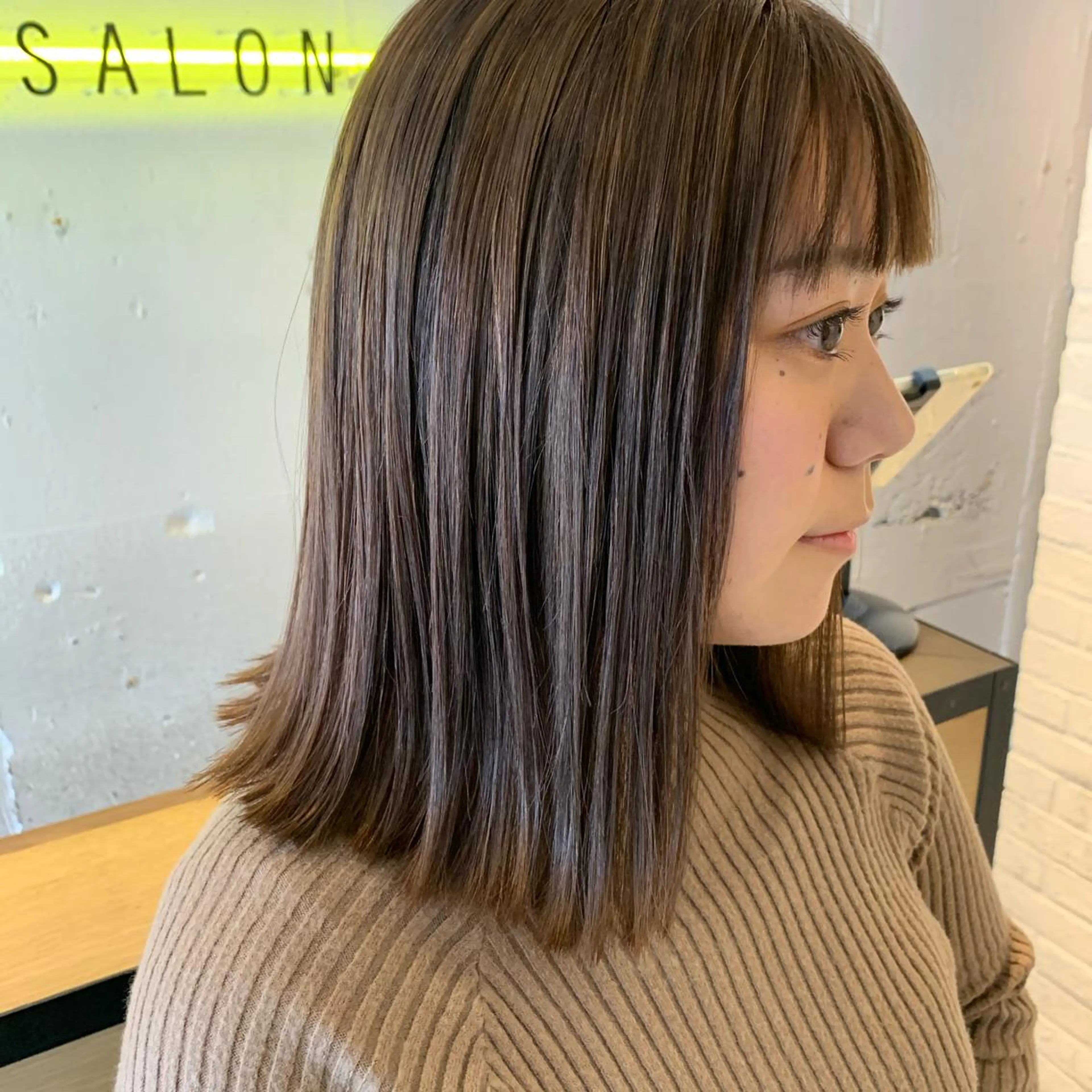 ミディアム カラー ヘアカラー 🎈馬場佑馬/ スパイラルパーマ🎈のヘアスタイル