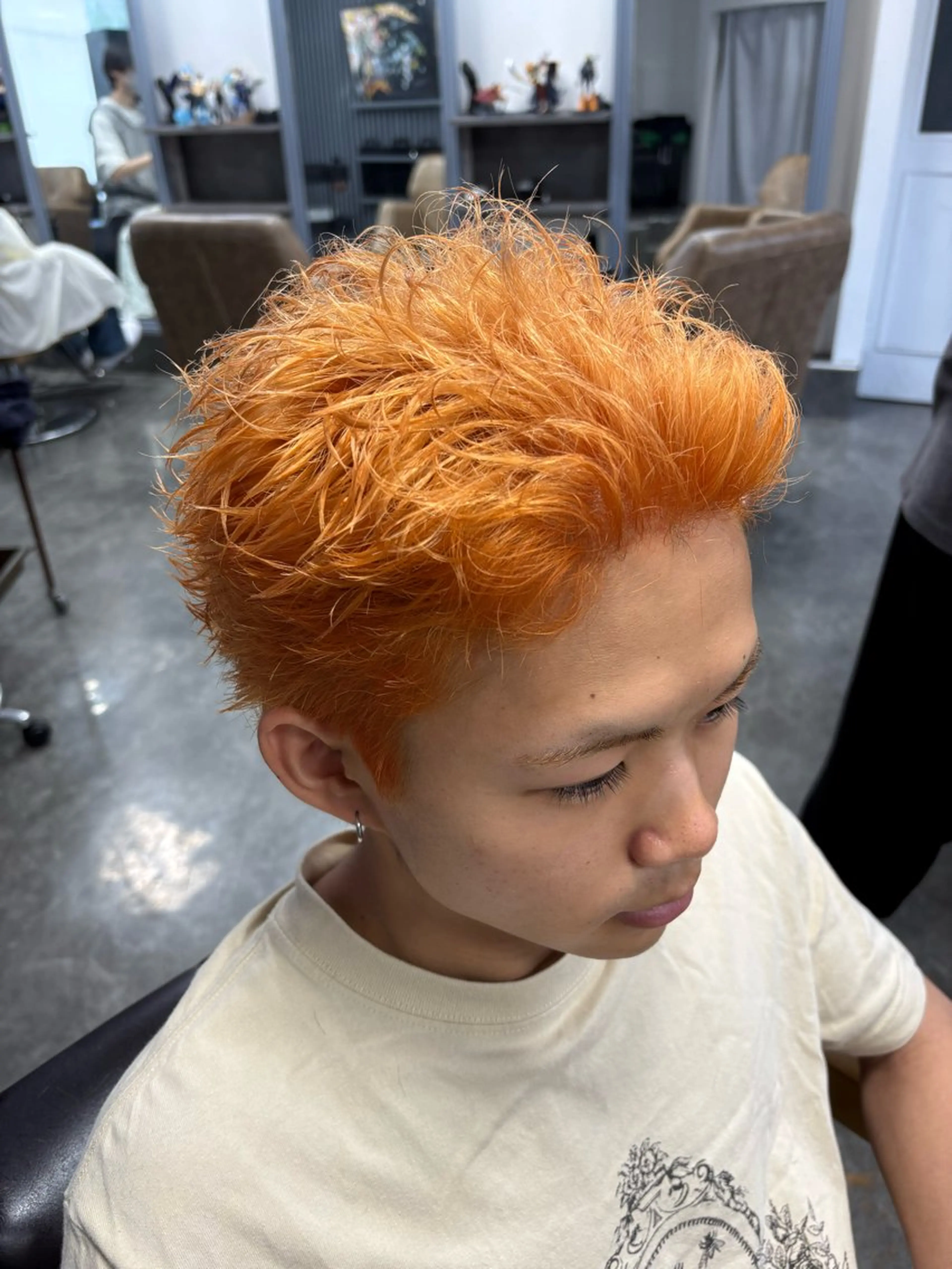 カラー メンズ ニュアンス/シャドウ /韓国系/梅田茶屋町のヘアスタイル