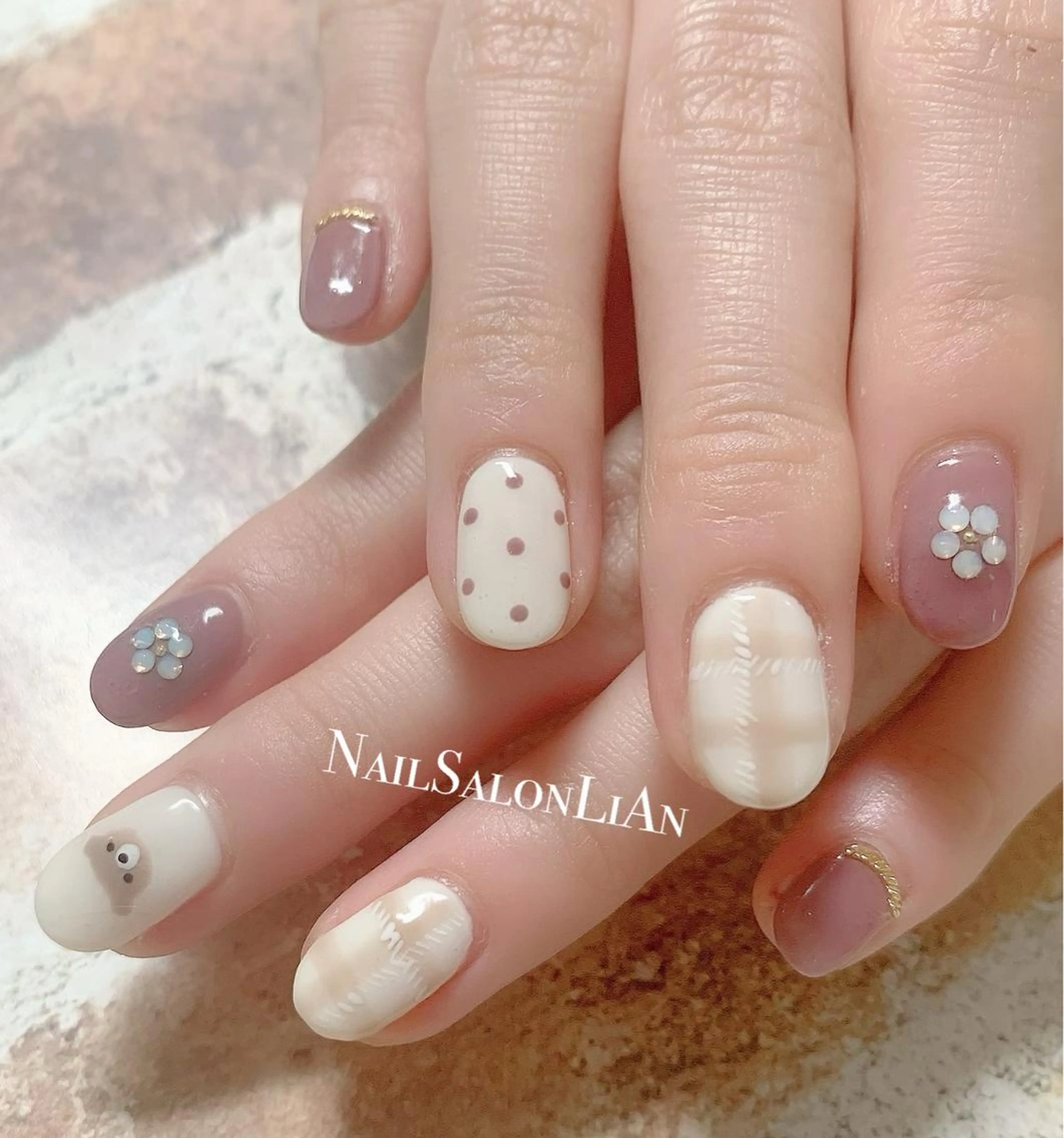 ネイル ハンドネイル NailSalon LiAnのネイルデザイン