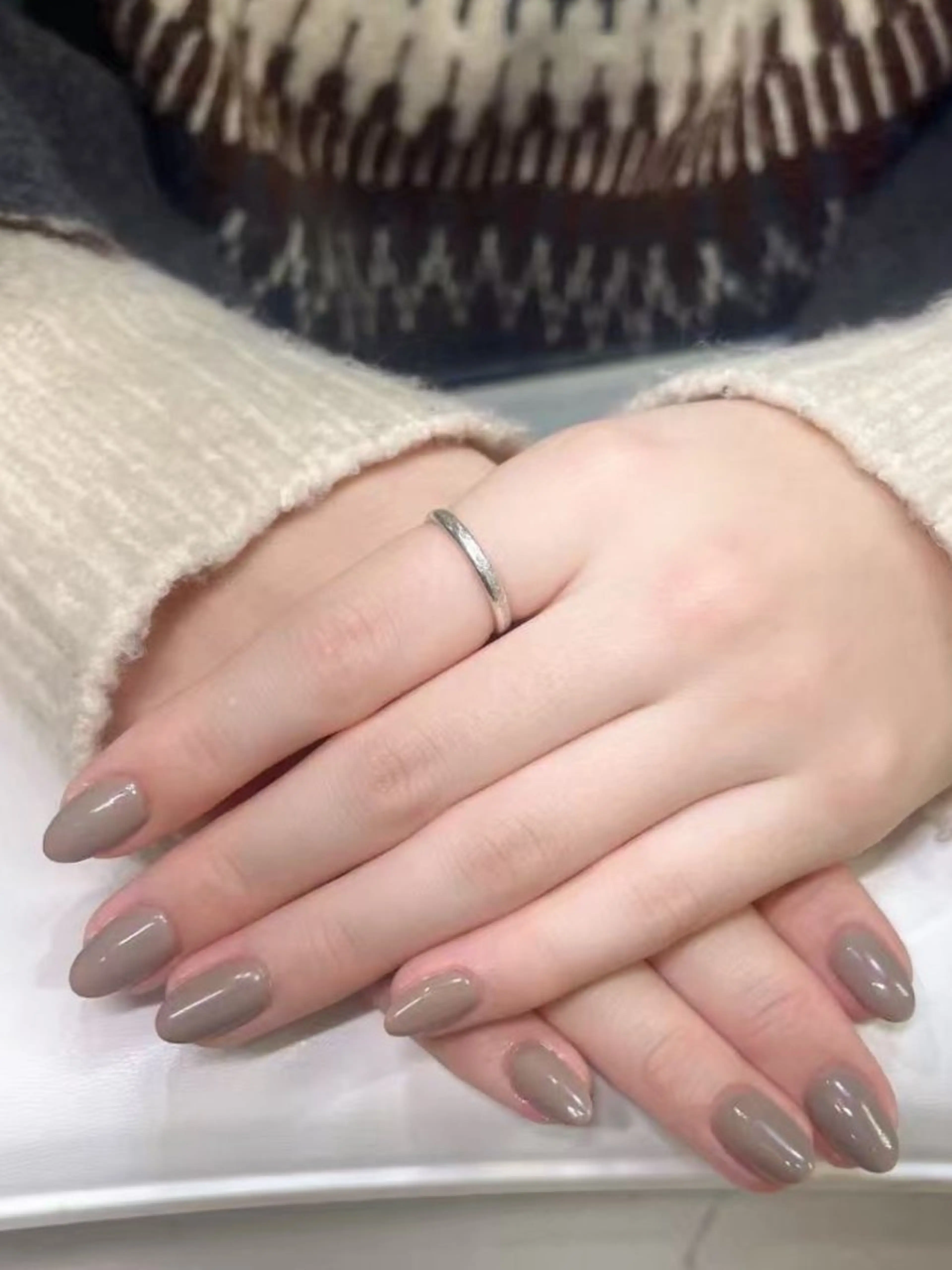 [5月限定/HAND]ワンカラーorラメグラデーションの写真