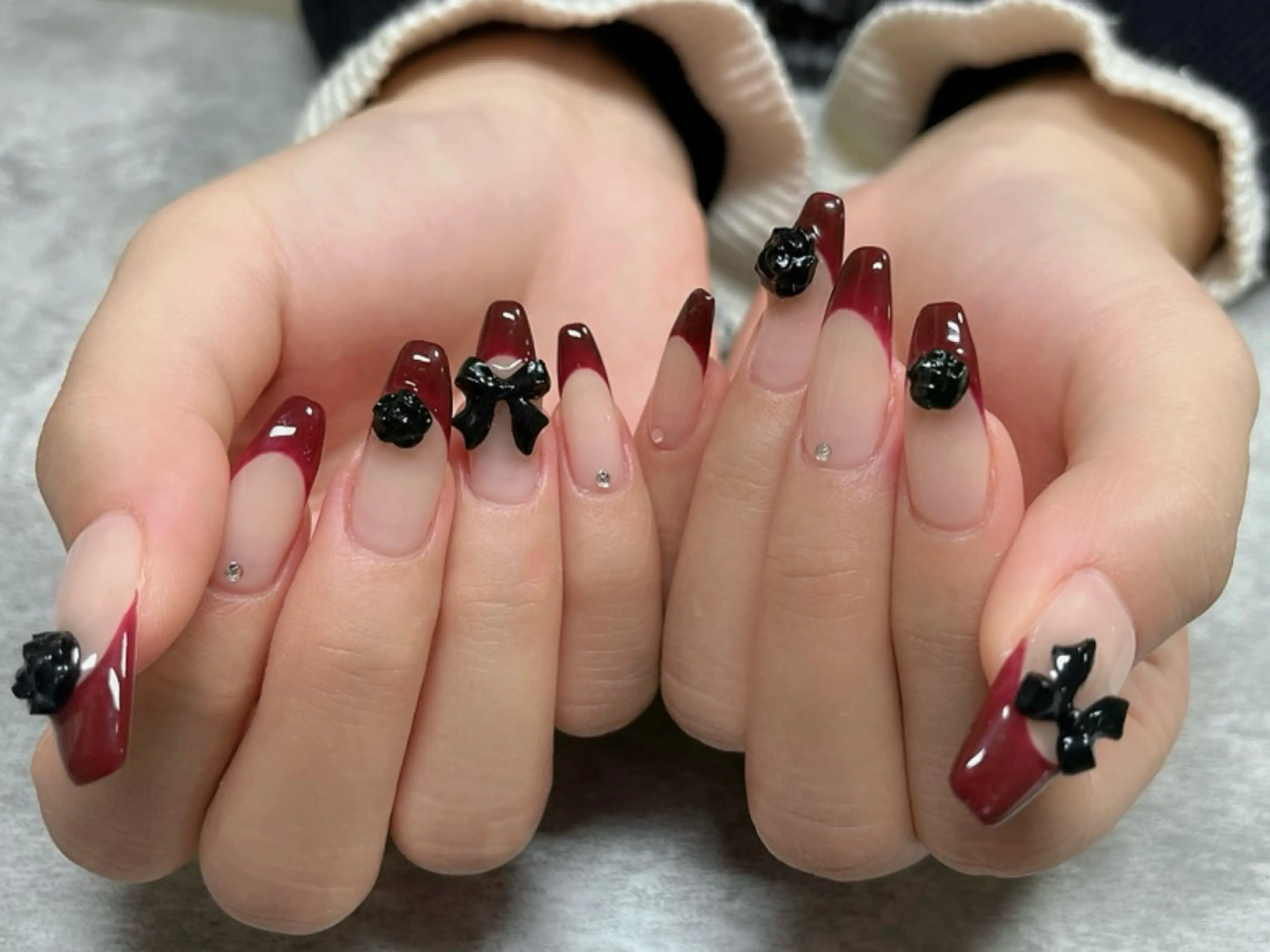 ネイル ハンドネイル 【Zina京都駅前】 きぬがわ らむのネイルデザイン