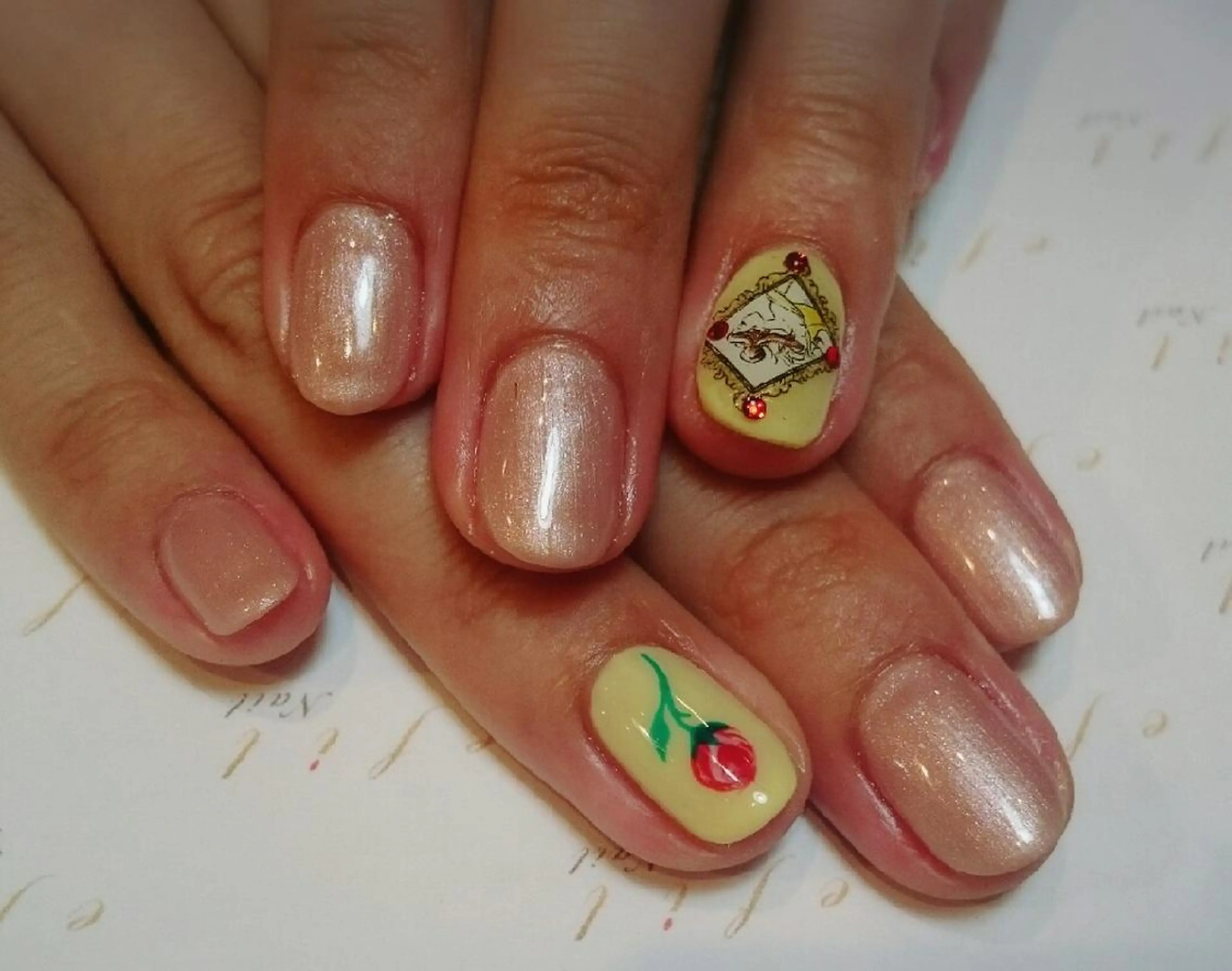 ネイル アートネイル みー shakushiroのネイルデザイン