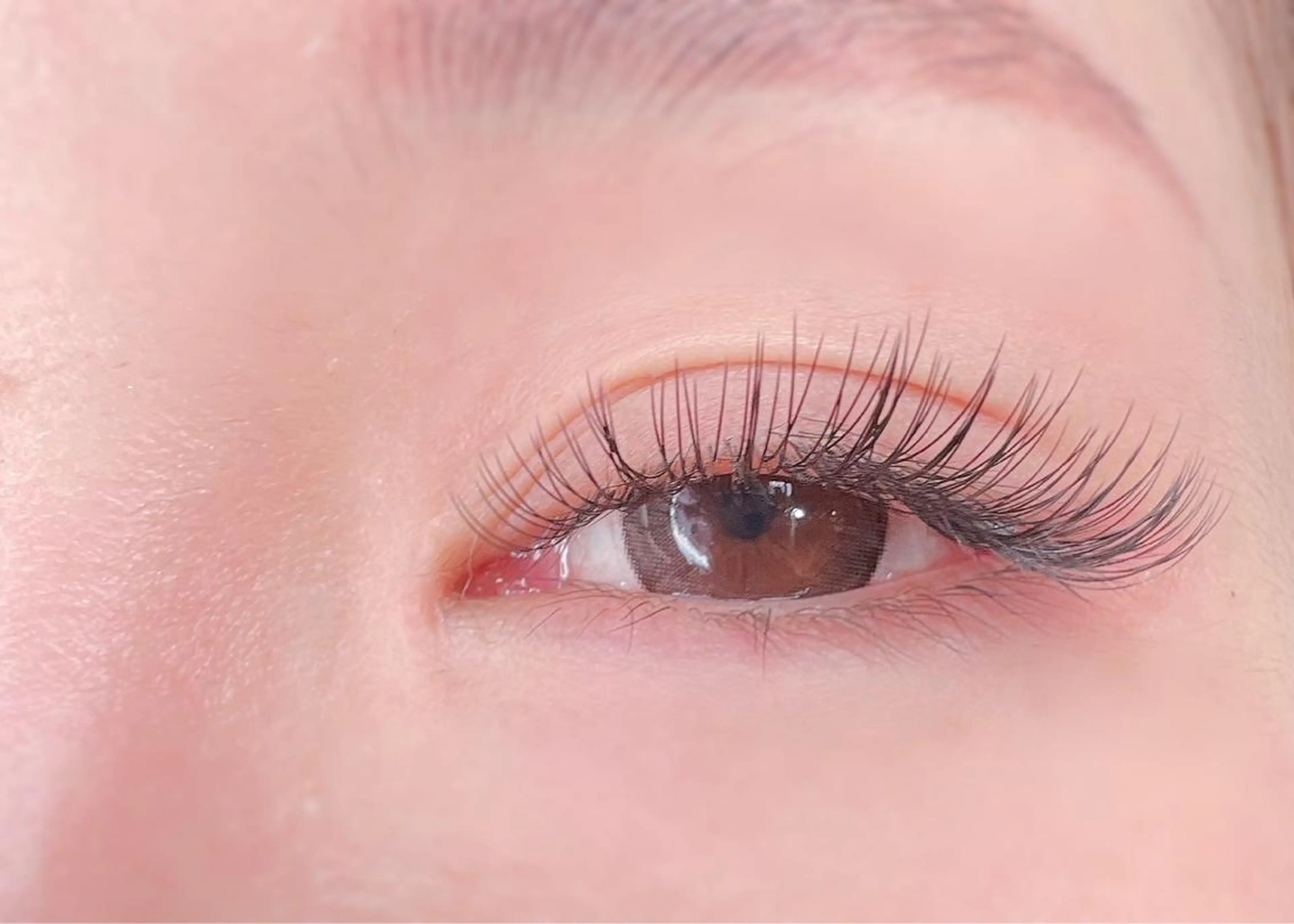 マツエク・マツパ 付け放題 Cカール フラットラッシュ LASHIQ南堀江 奥優美のマツエク・マツパデザイン