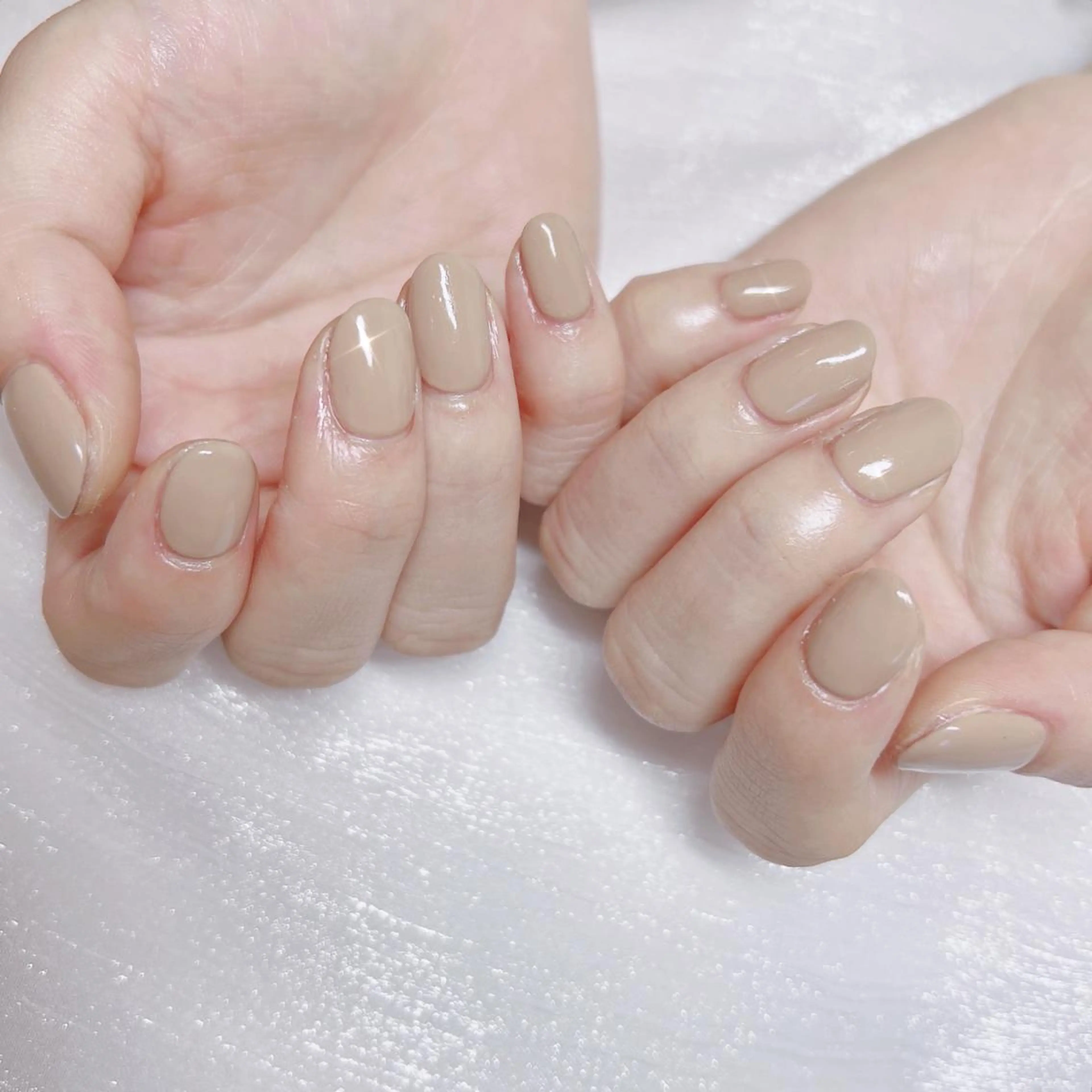 ネイル オーロラネイル フットネイル フレンチネイル ジェルネイル 韓国ネイル ハンドネイル ハンドケア 【ENサロン】 Rei🎀Nailのネイルデザイン