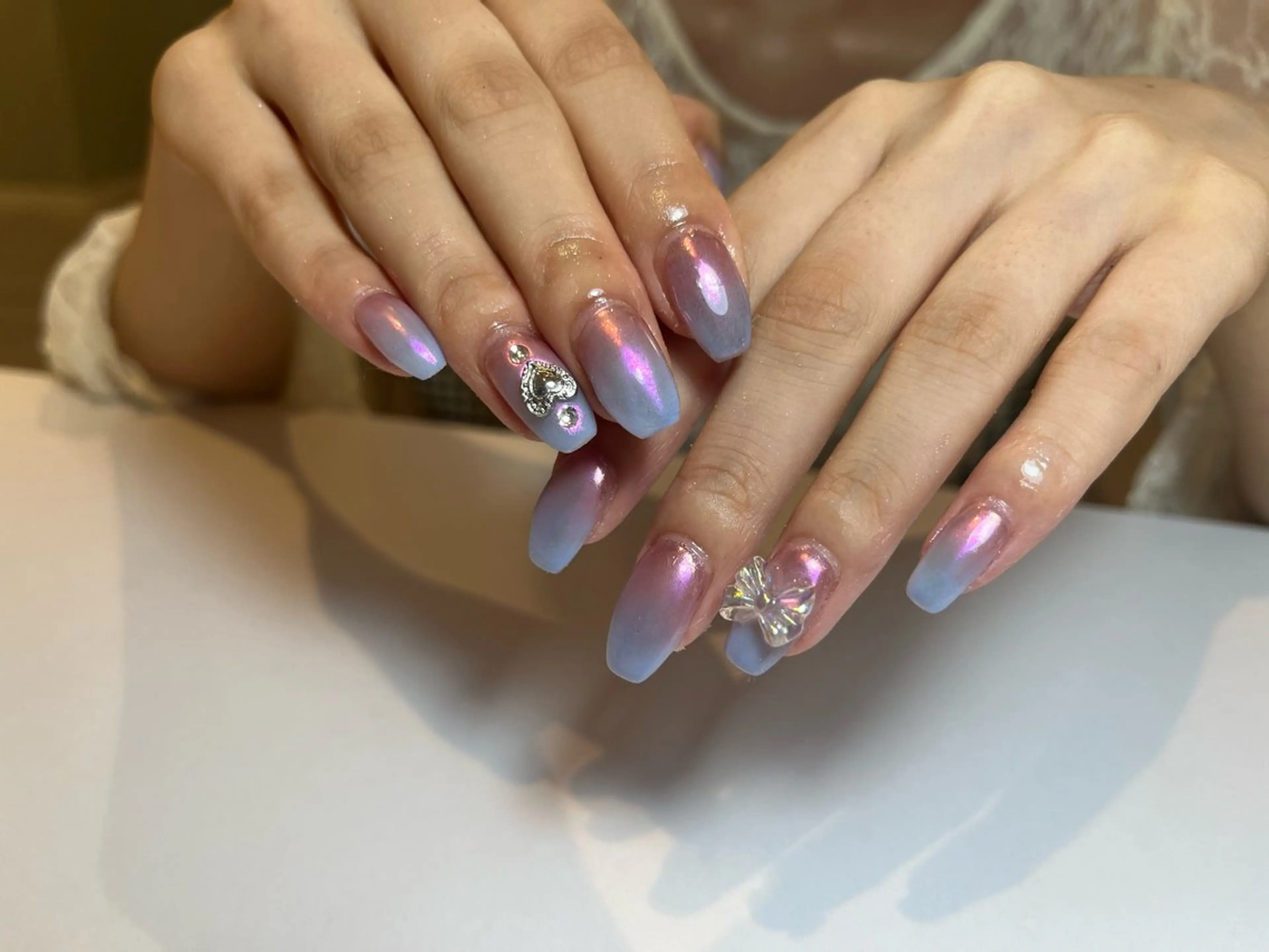 ネイル eight横浜☁️ くまべのネイルデザイン