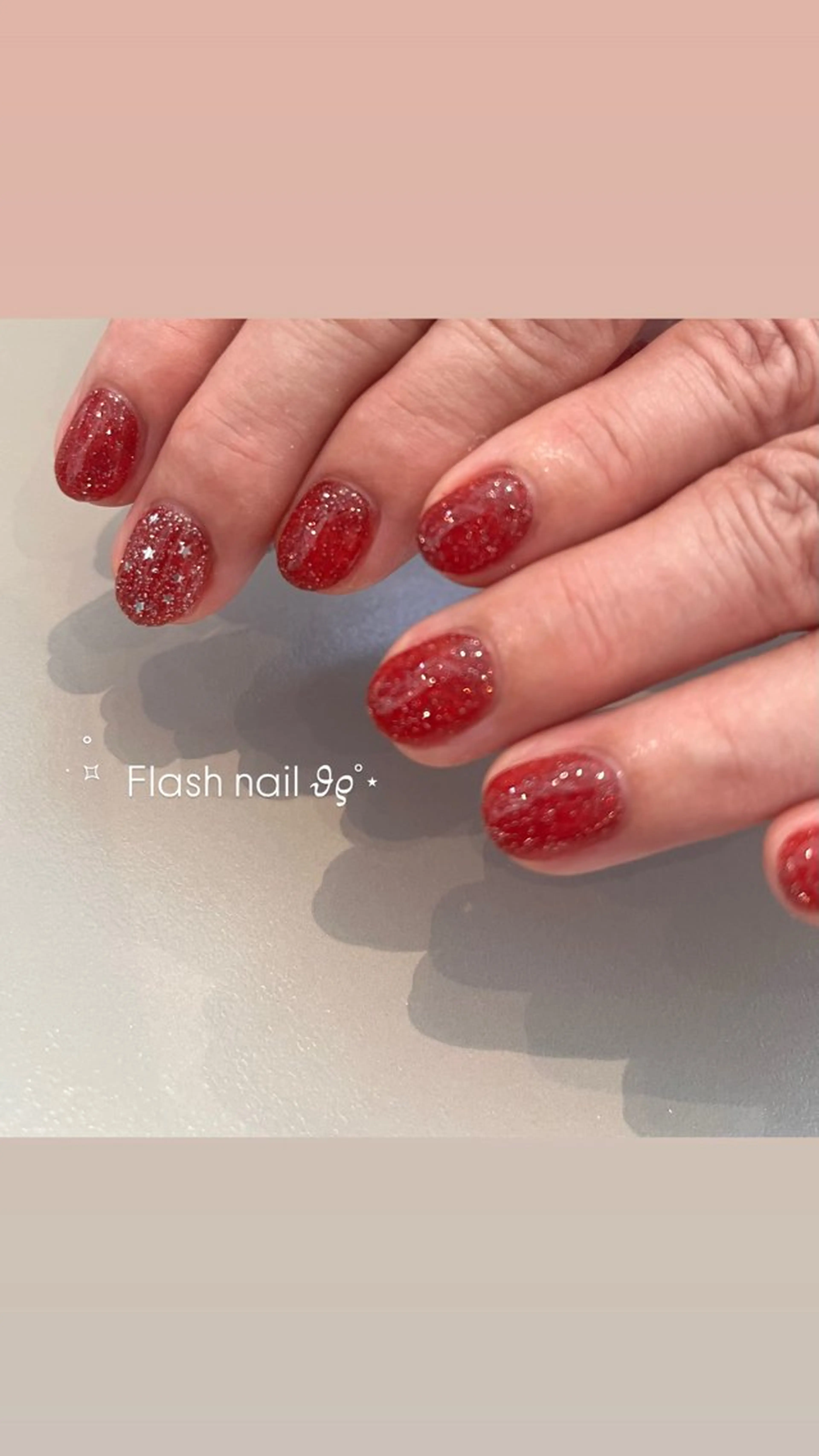 ネイル フラッシュネイル ジェルネイル ハンドネイル ballie／小野原 なつみのネイルデザイン