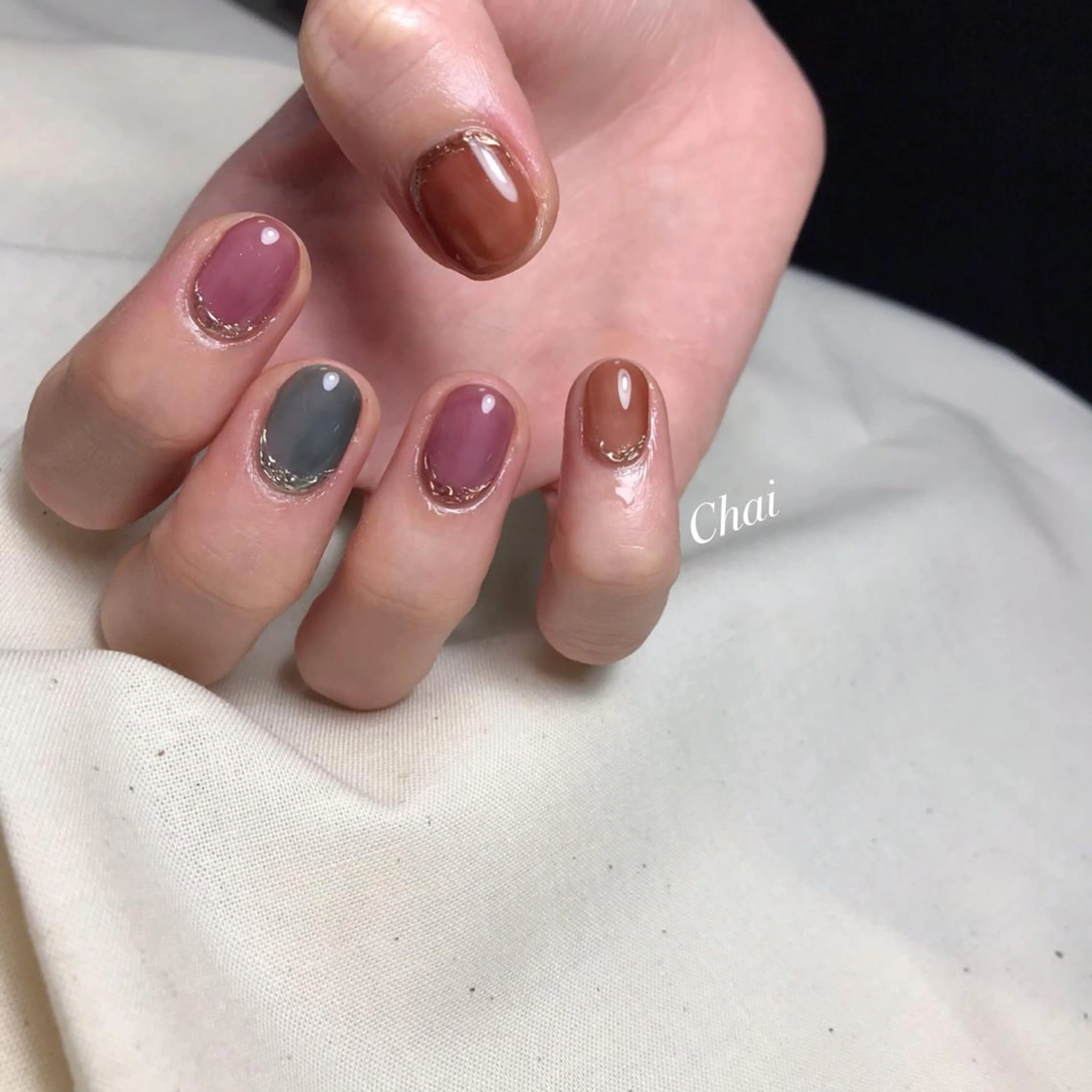 ネイル ハンドネイル 💅chainail _aiのネイルデザイン