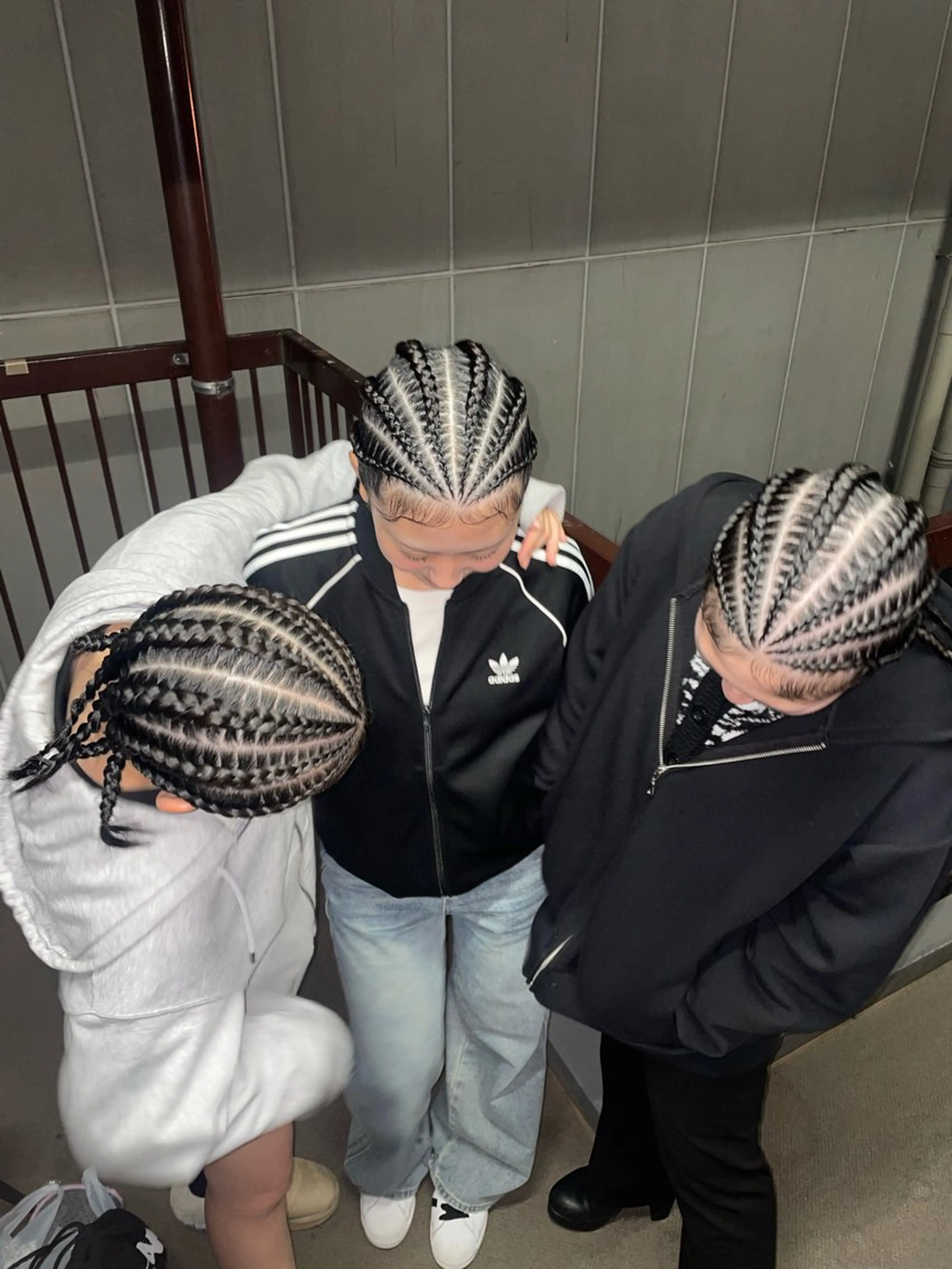 ロング ヘアアレンジ ヘアセット エクステ/コーンロウ KURUMI⛓️🔥のヘアスタイル