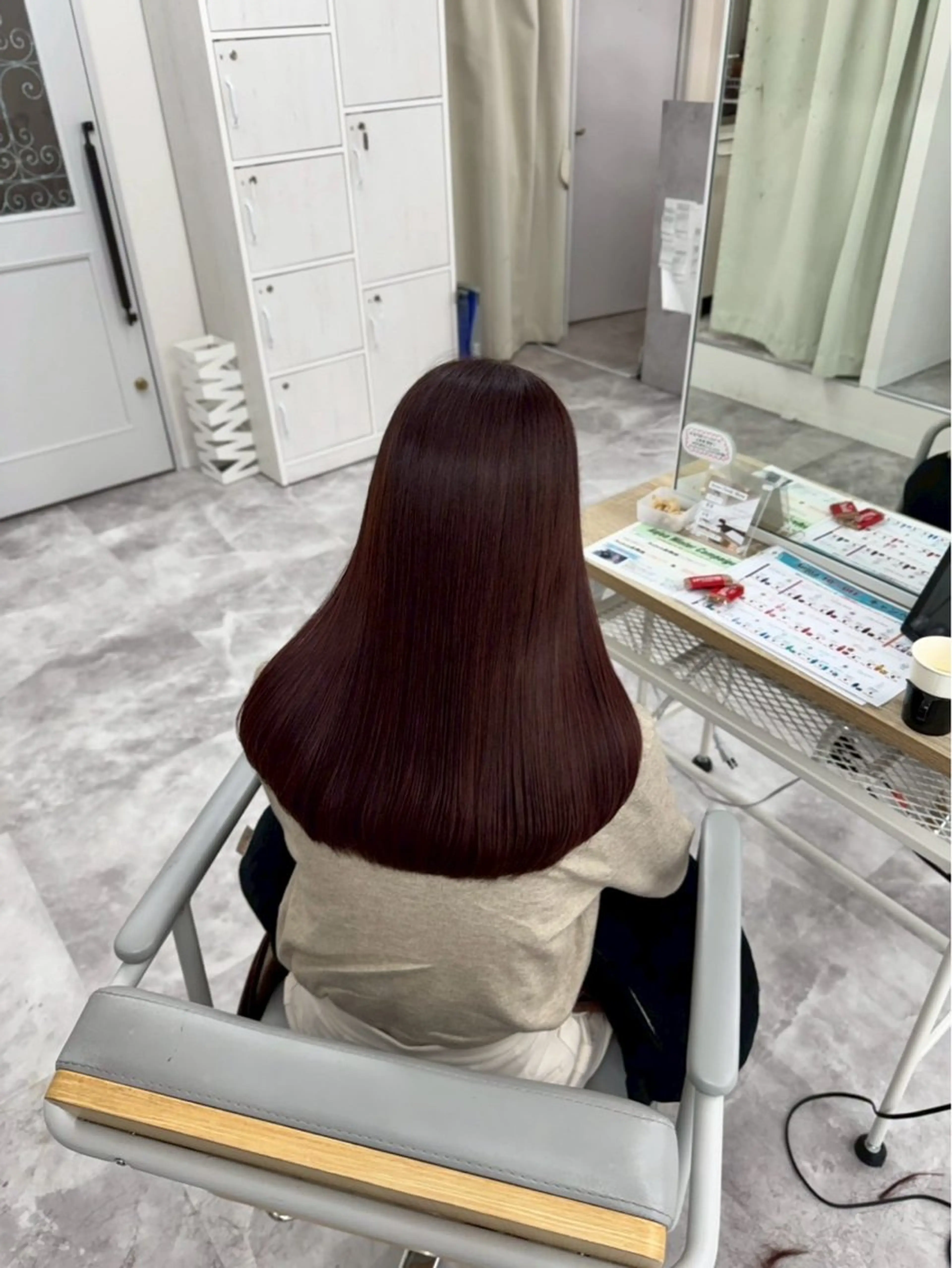 ロング カラー ブラウンカラー 髪質改善 髪質改善Acero. shoyaのヘアスタイル