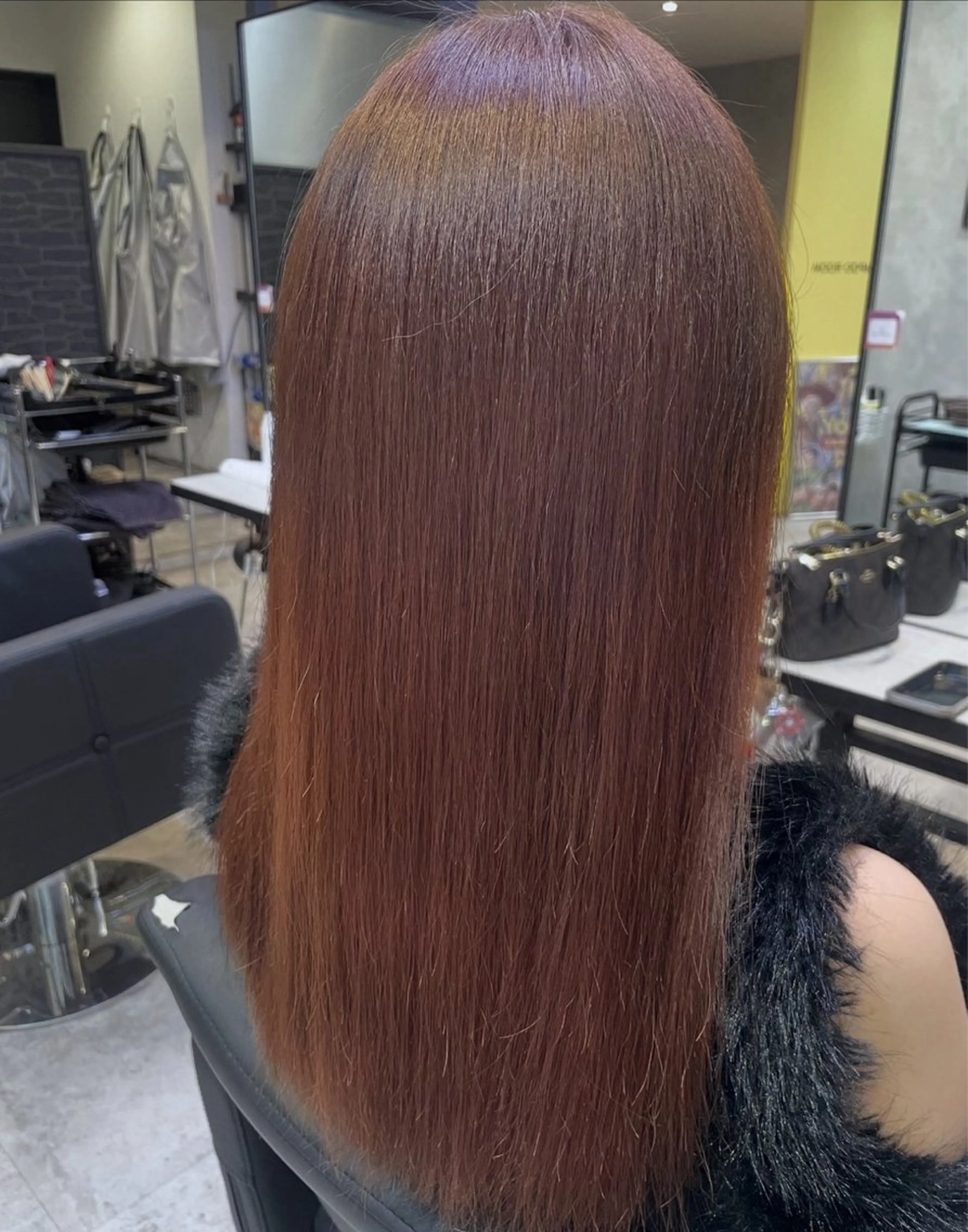 ロング カラー ロング 縮毛矯正 🐺渡邉 和弘🐺のヘアスタイル