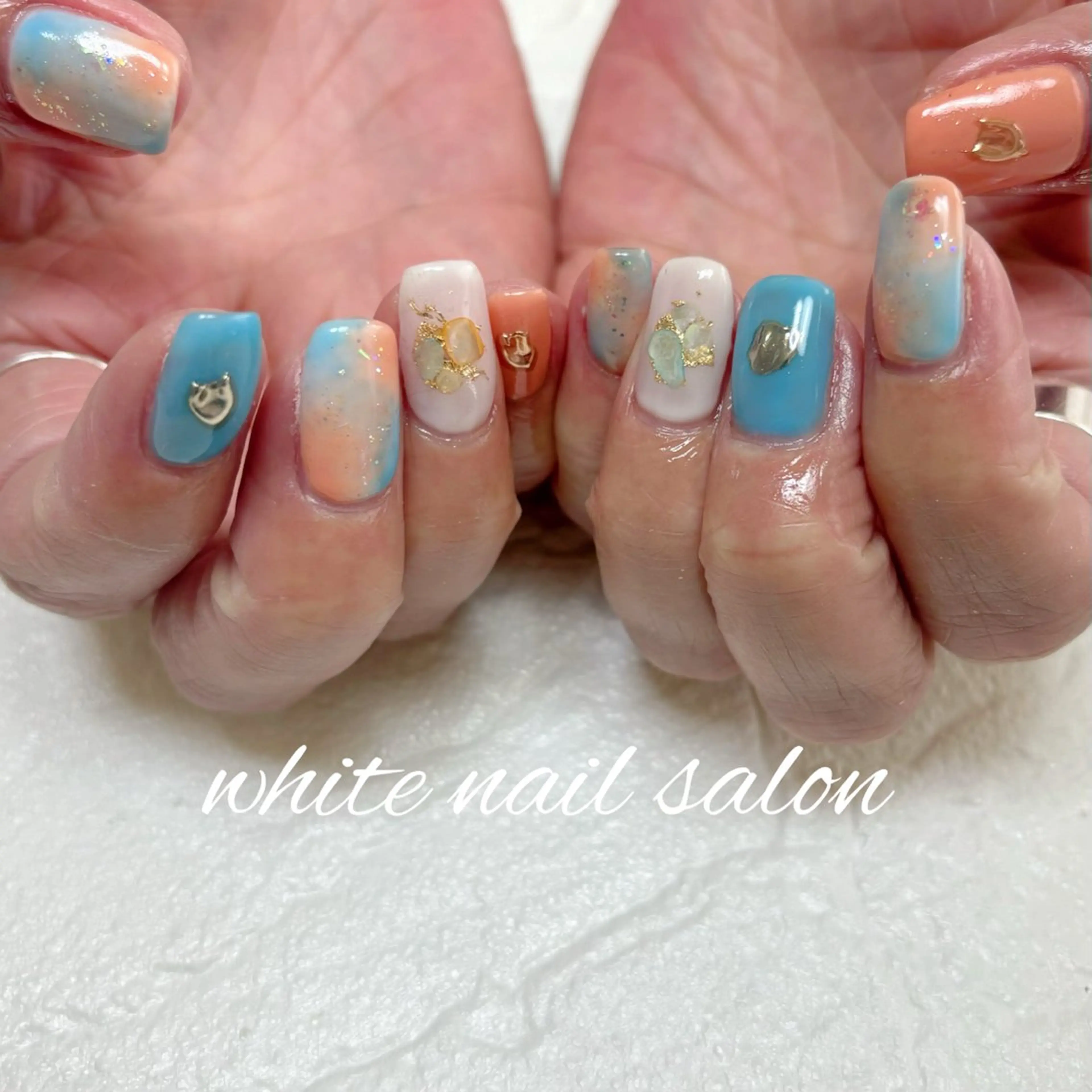 ネイル ハンドネイル white nail salonのネイルデザイン