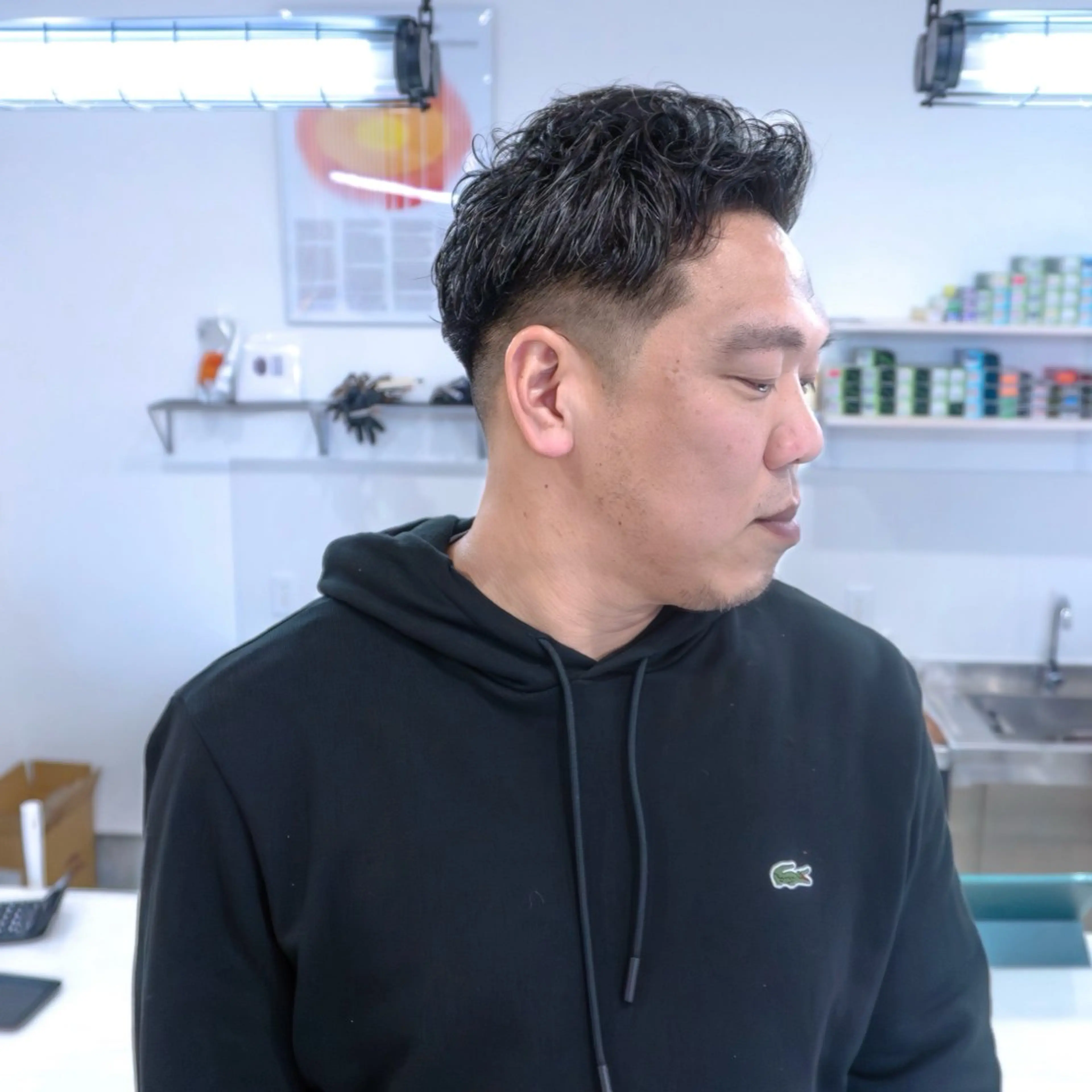 パーマ メンズ 吉田 みき ｜磐田｜メンズサロンのヘアスタイル