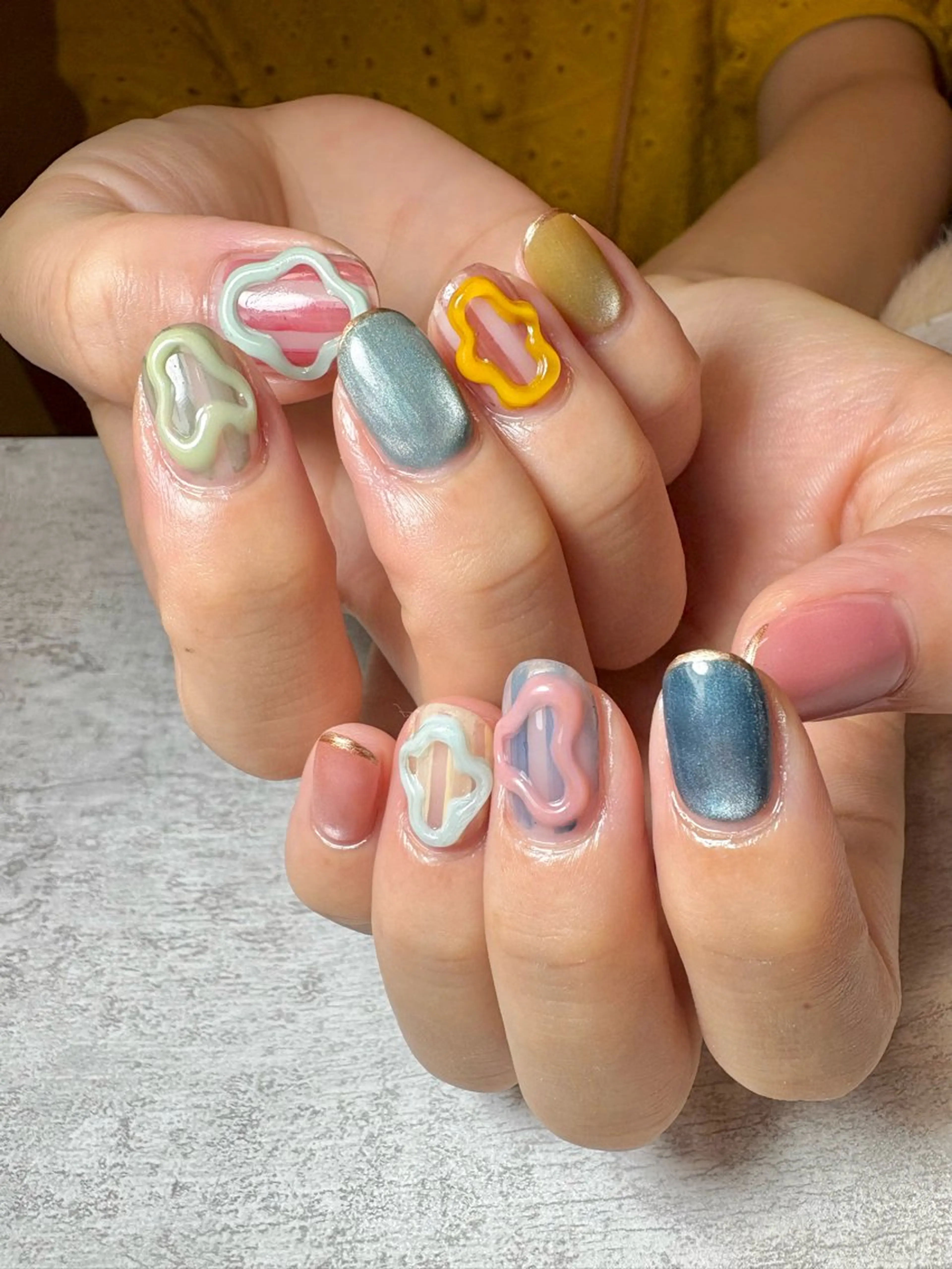 ネイル アートネイル 持ち込み BEAUTY GARDEN 【nail salon unseul】所属・nana .のネイルデザイン