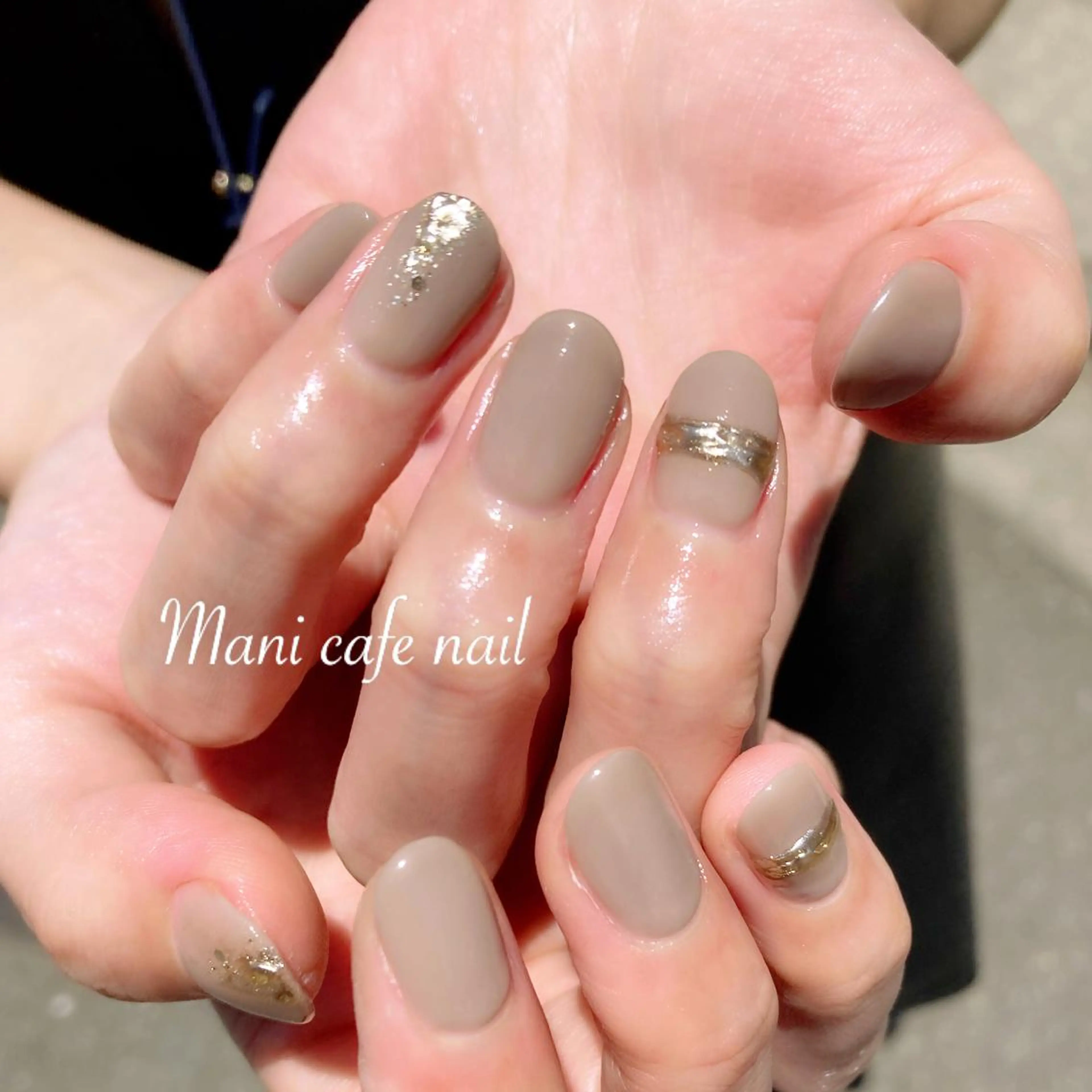 ネイル ハンドネイル Mani cafe nailのネイルデザイン