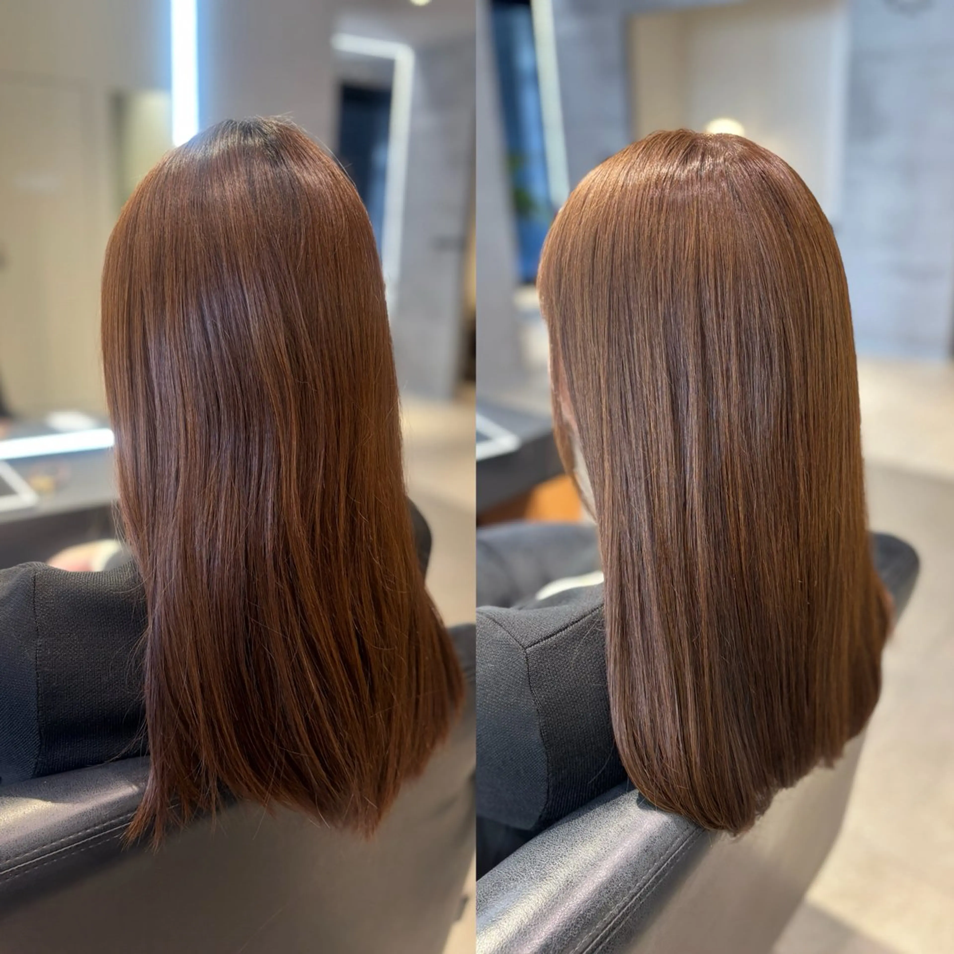 ロング カット ヘアカラー トリートメント RABU /髪質改善 伏見/ヘアケアサロンのヘアスタイル