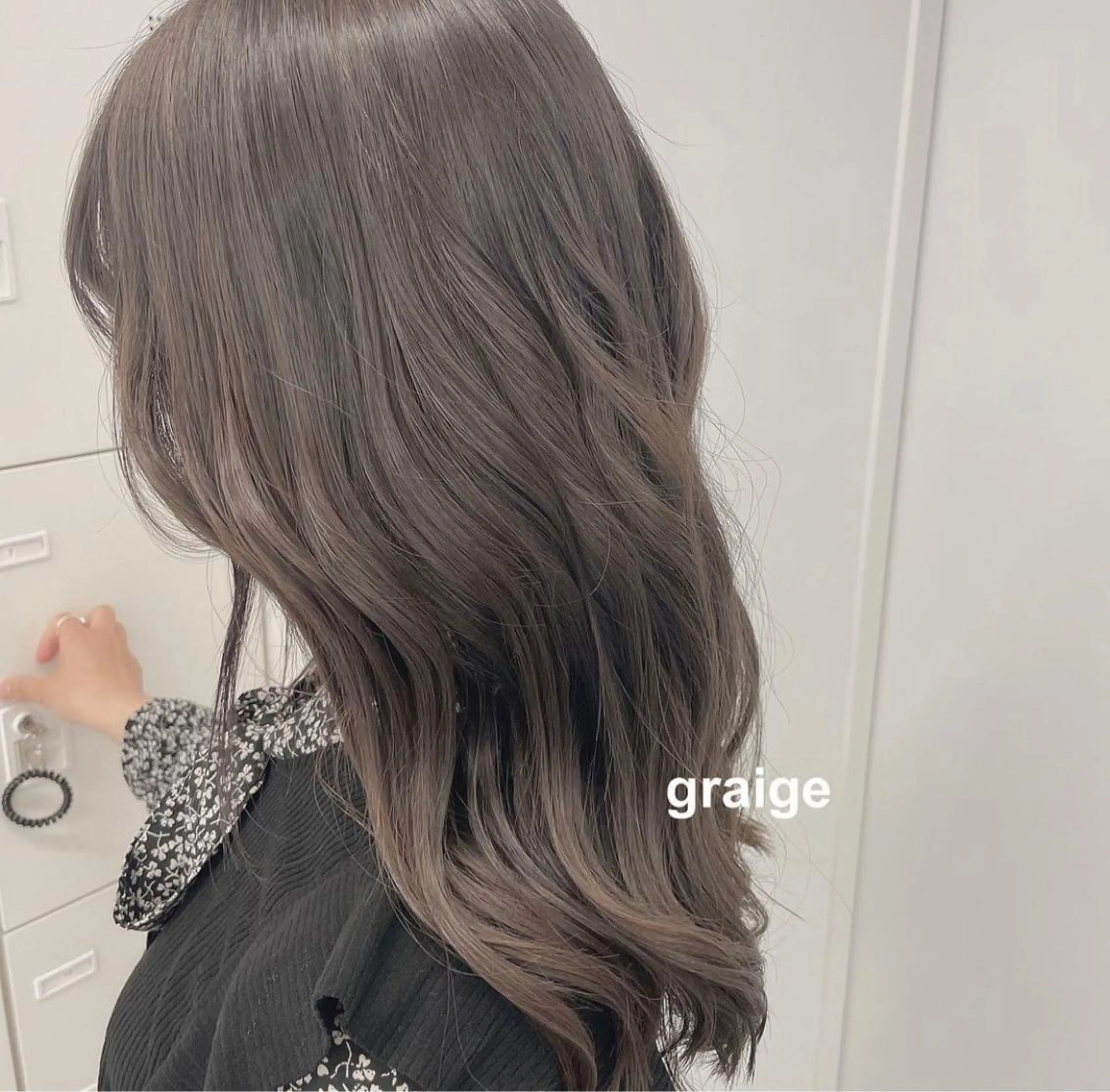 セミロング カラー ヘアカラー 💗🤍透明感カラー 🤍💗kanonのヘアスタイル