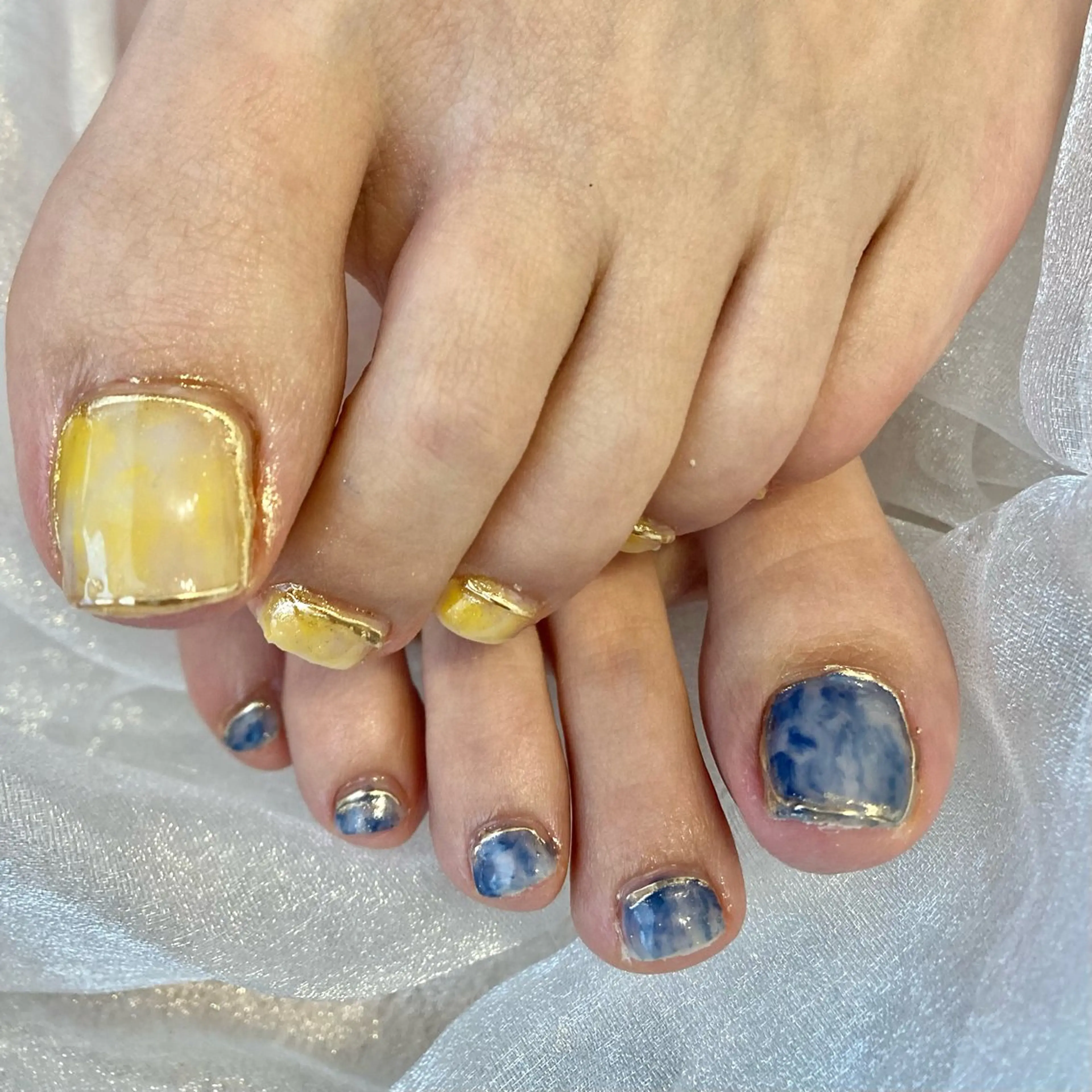 ネイル フットネイル kagei rinaのネイルデザイン