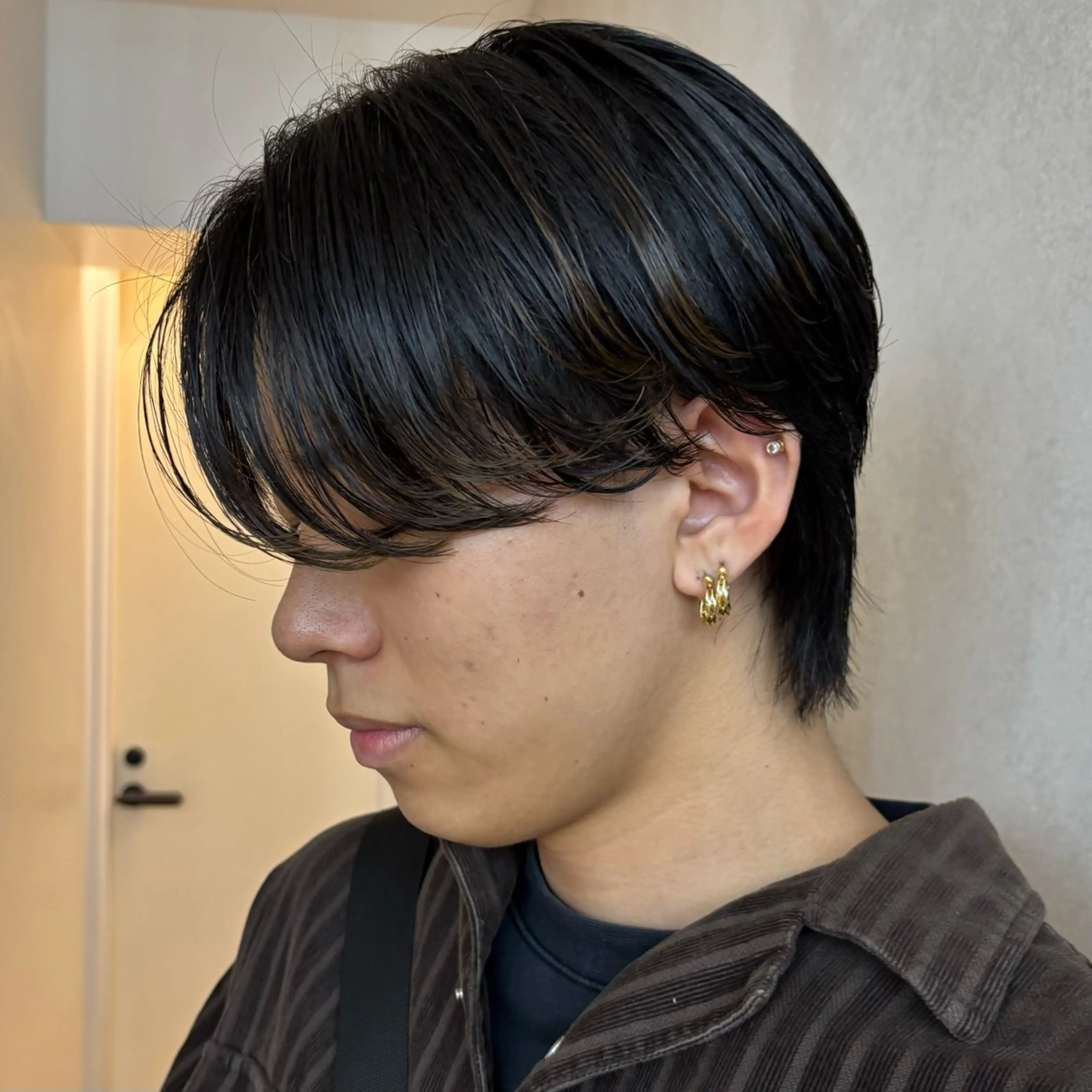 メンズ カット メンズパーマ/ メッシュ📍ユリのヘアスタイル