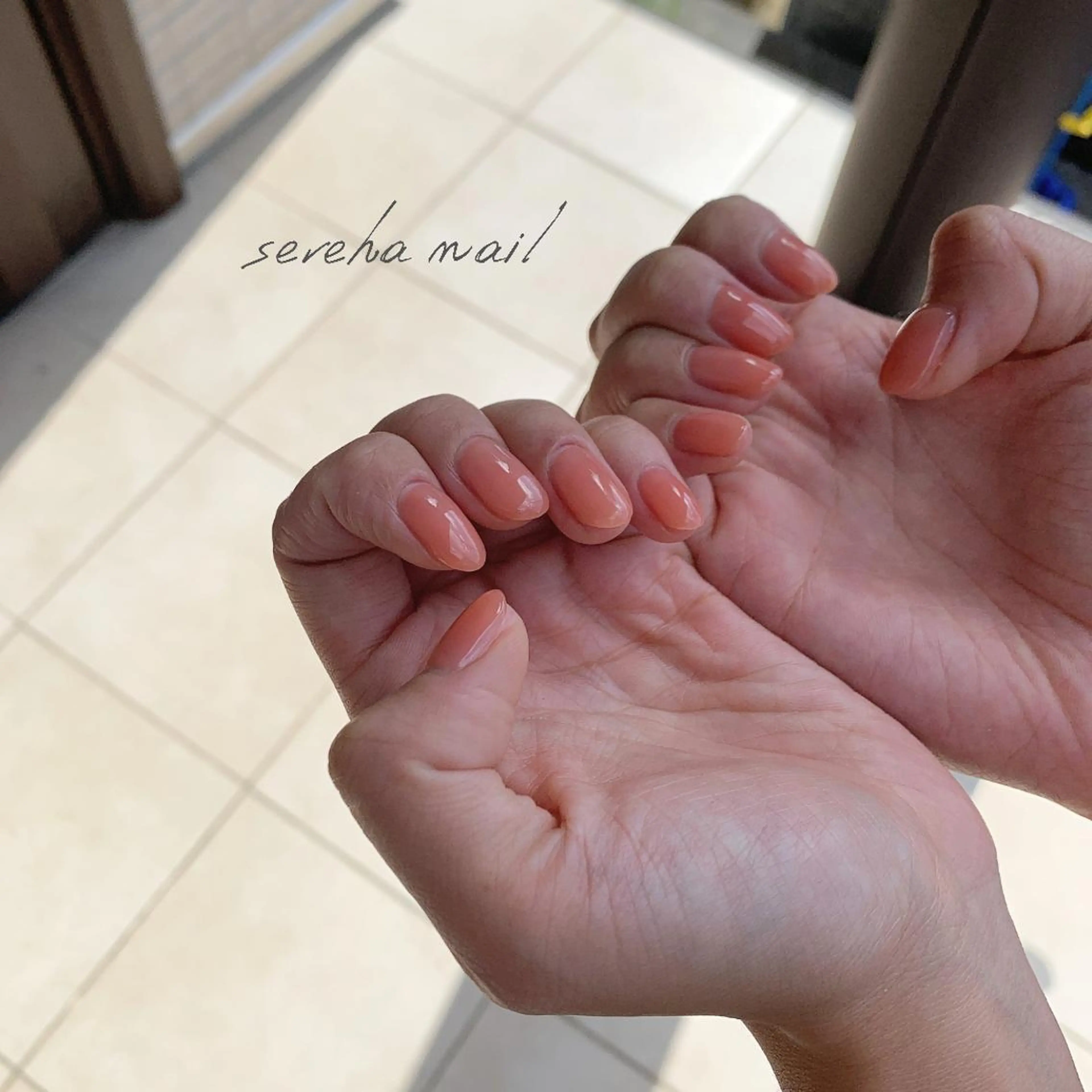 ネイル ワンカラーネイル sereha nailのネイルデザイン