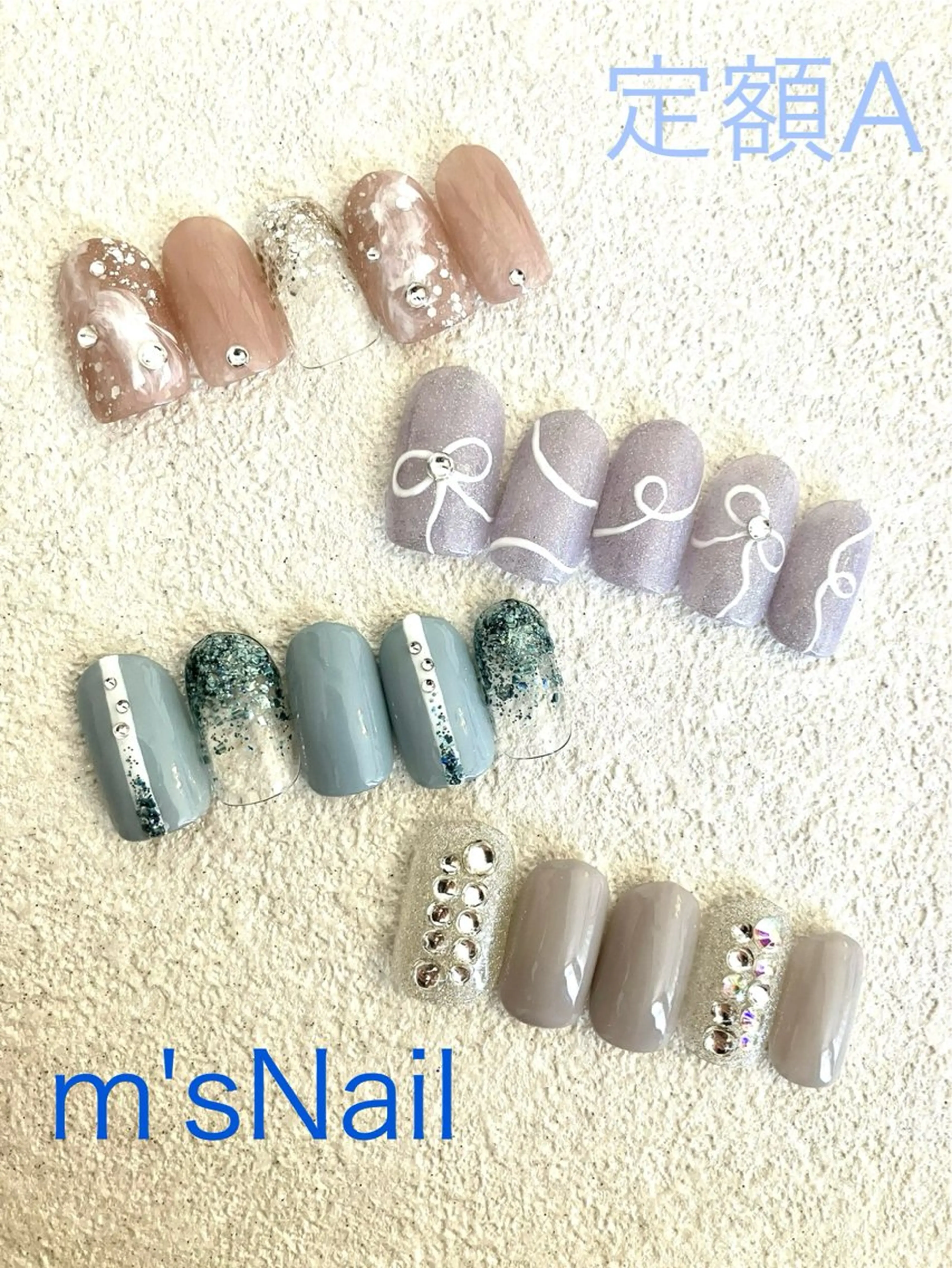 ネイル ジェルネイル パラジェル ハンドネイル m'sNail 福岡西区 ネイルのネイルデザイン