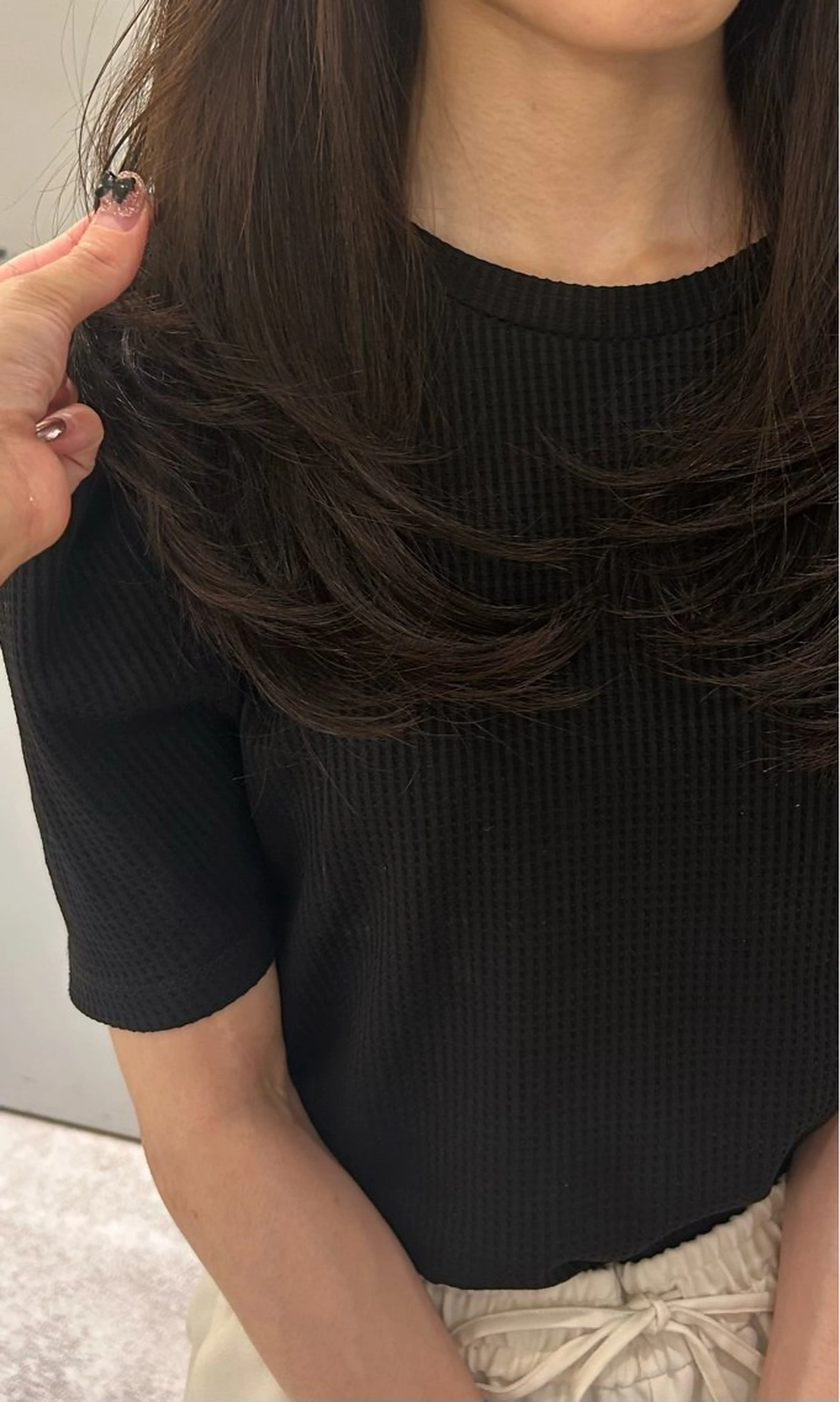 セミロング 💖竹島 遥楓💖のヘアスタイル