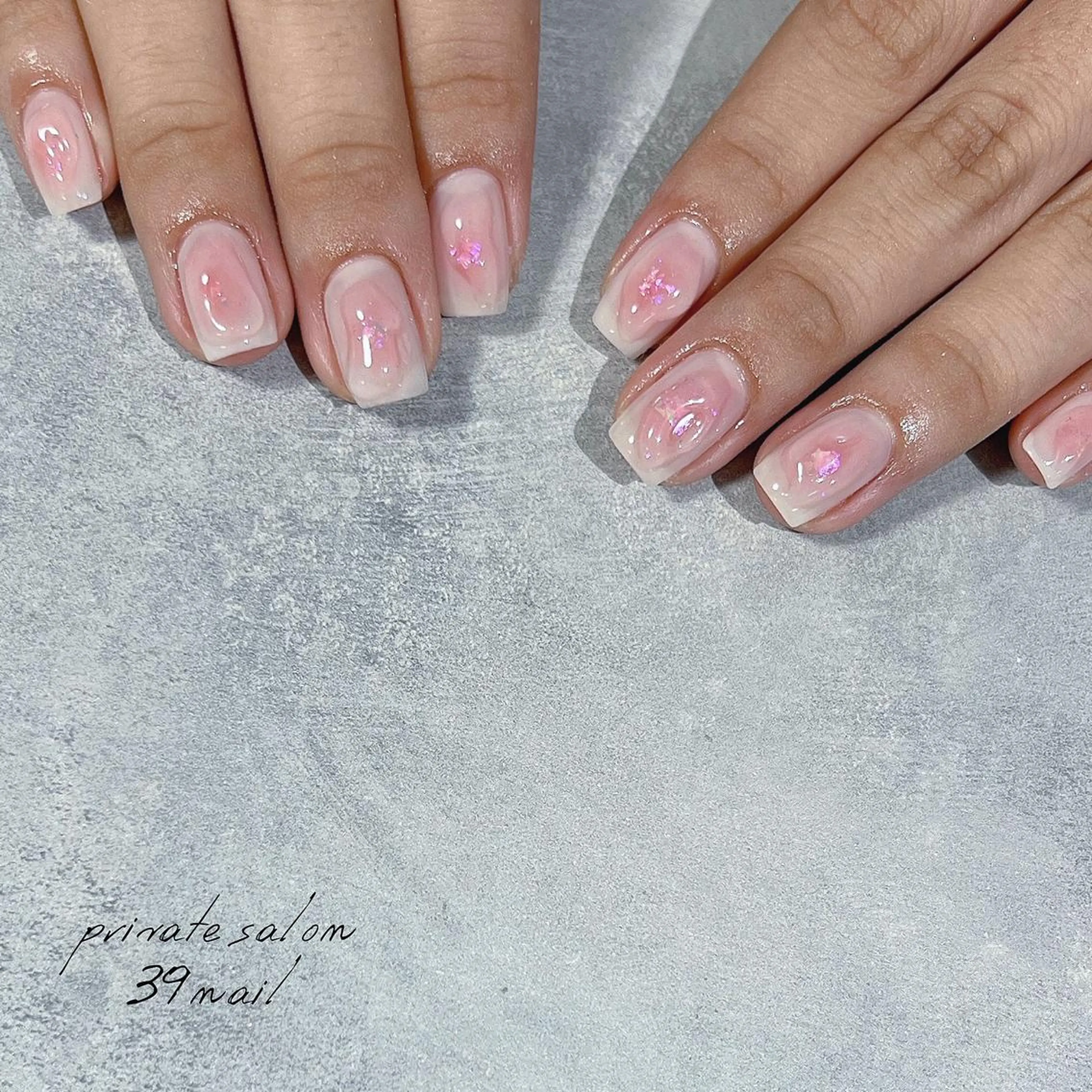 ミディアム ネイル ハンドネイル 京橋 【39nail】のネイルデザイン