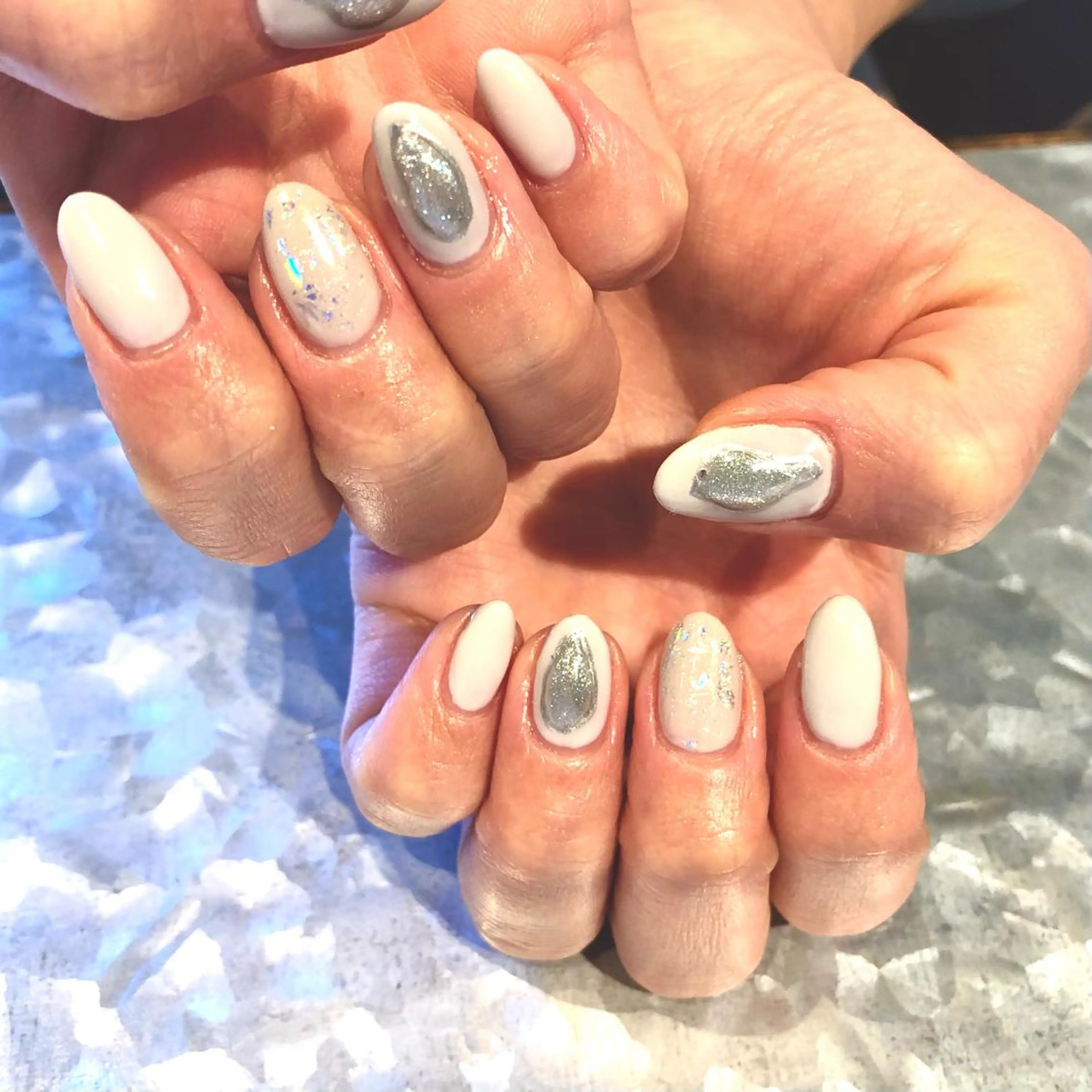 ネイル ニュアンスネイル TRAM-nail moriizumiのネイルデザイン