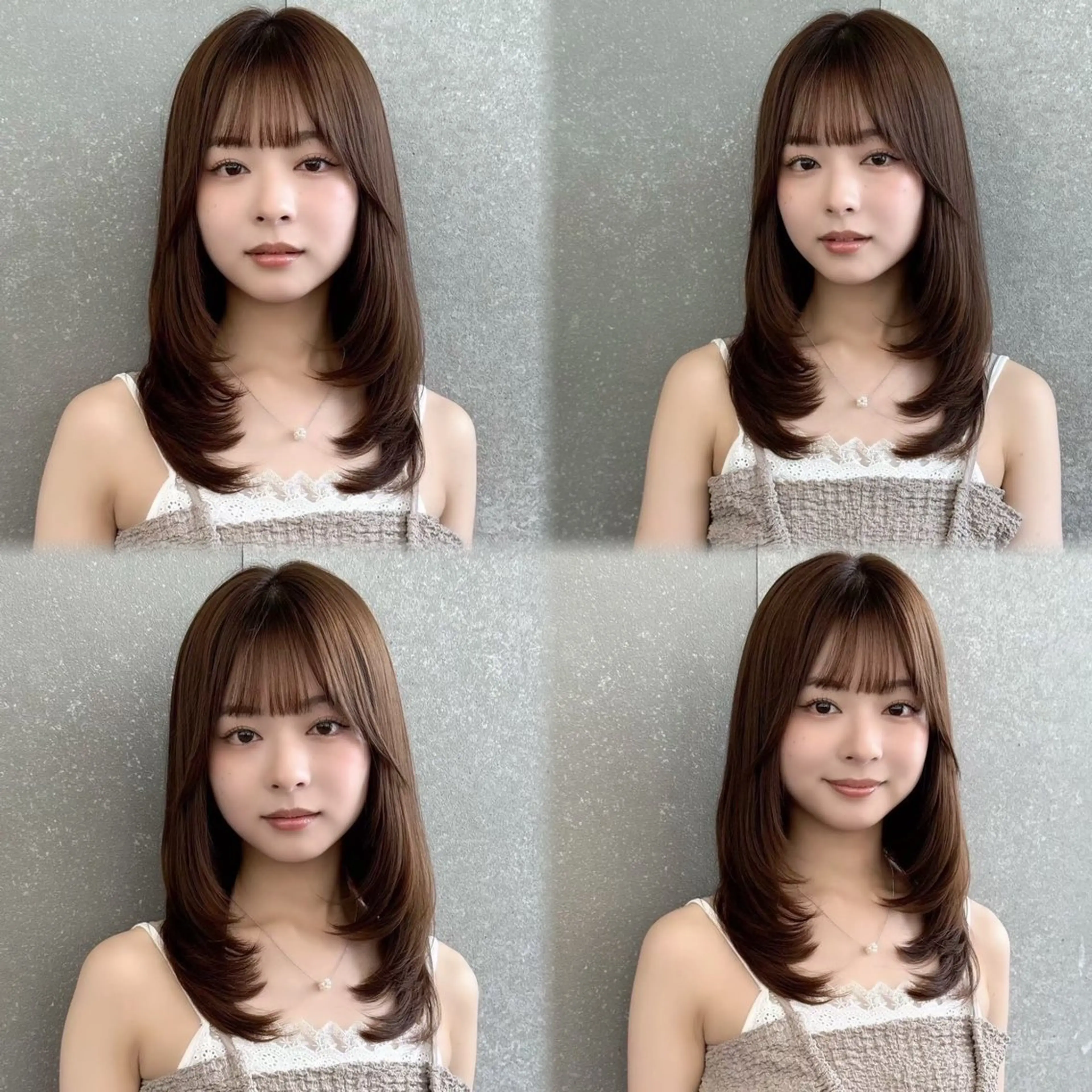ロング カラー 伊藤 愛莉のヘアスタイル