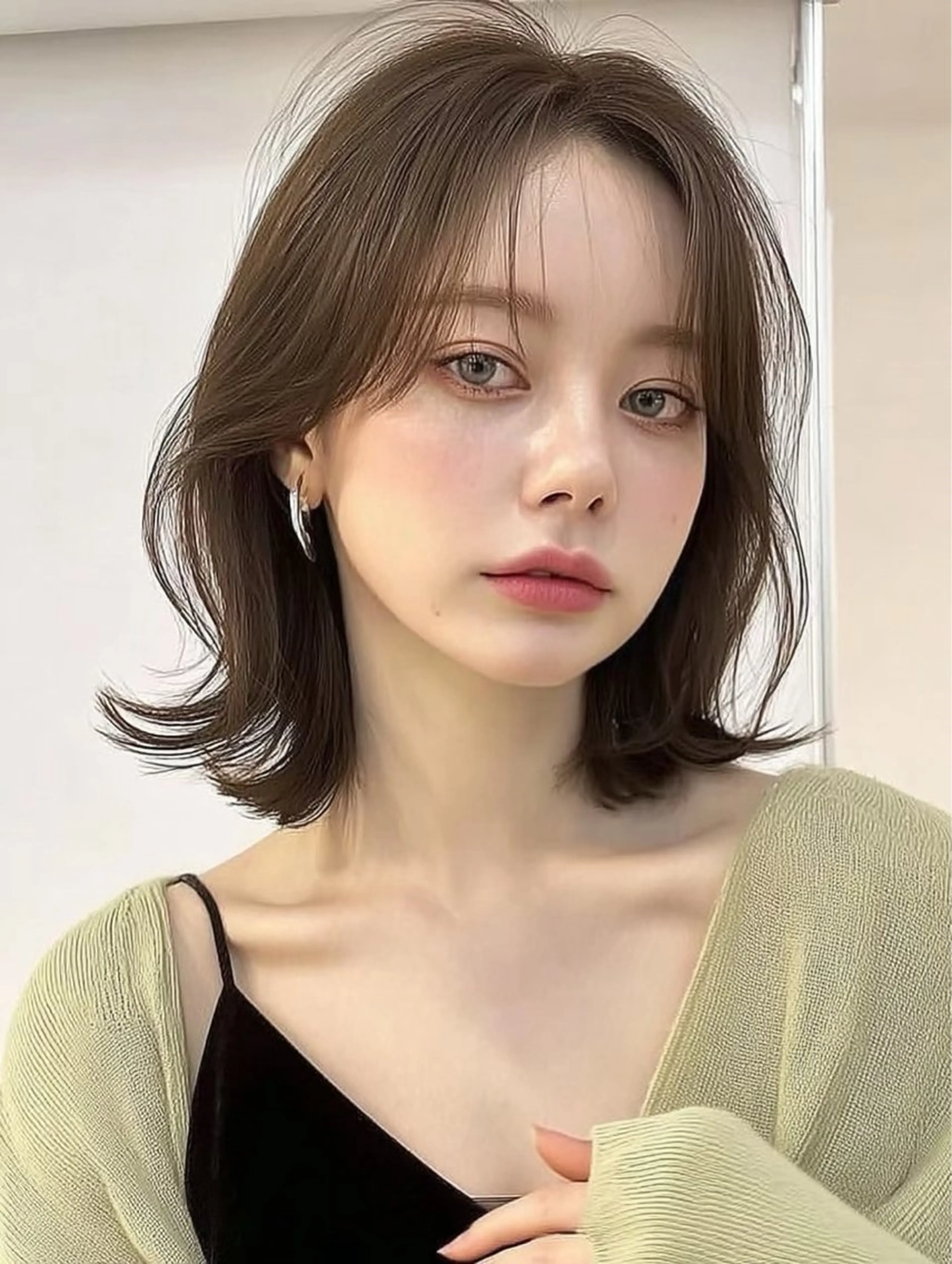ミディアム カラー ヘアカラー トリートメント sasa ササのヘアスタイル