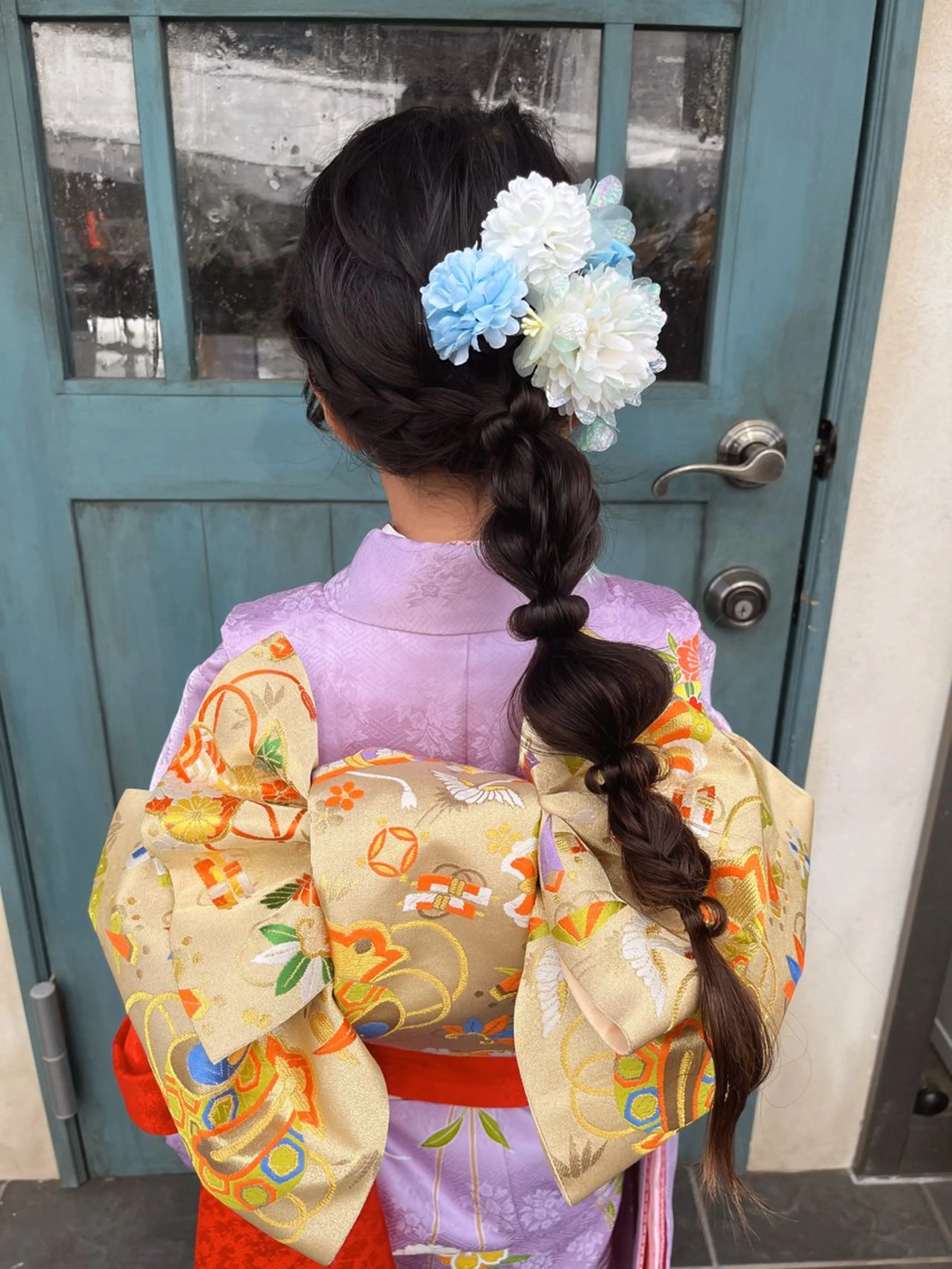 セミロング ヘアセット YUZUKI/艶カラ ー/丸みショートのヘアスタイル