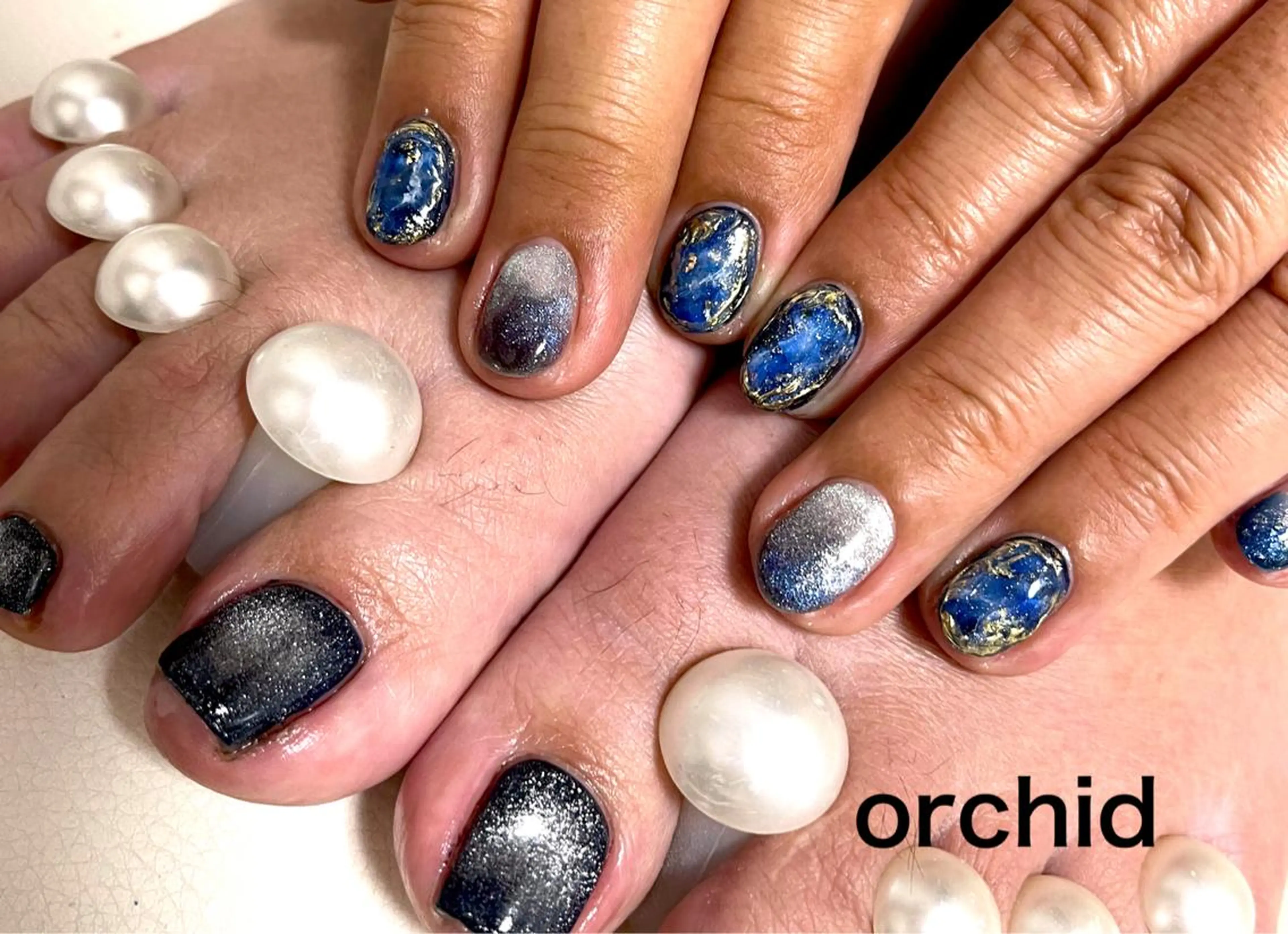 ネイル orchid ♡オーキッドのネイルデザイン