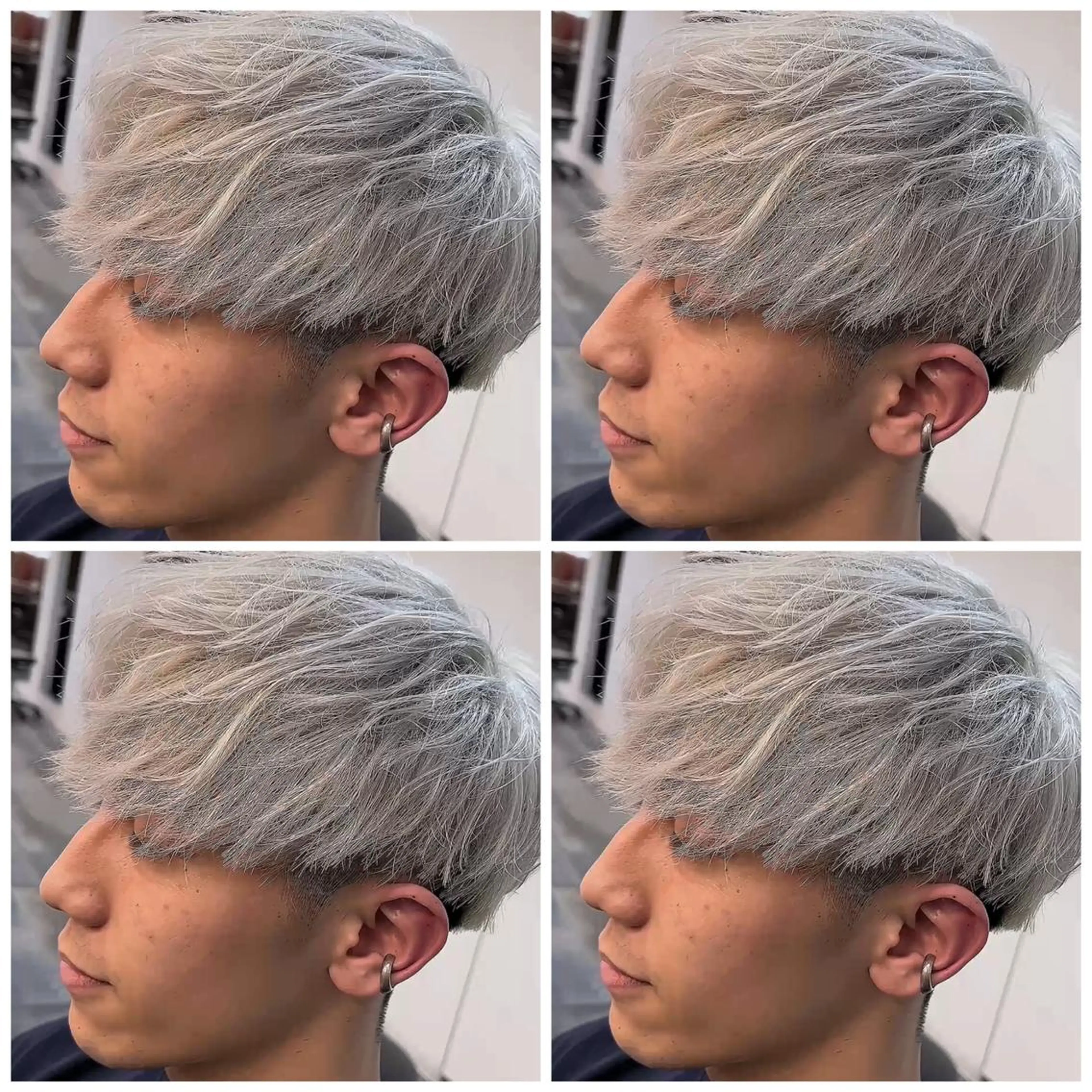 カラー メンズ 心斎橋メンズサロン リベルテグリットのヘアスタイル