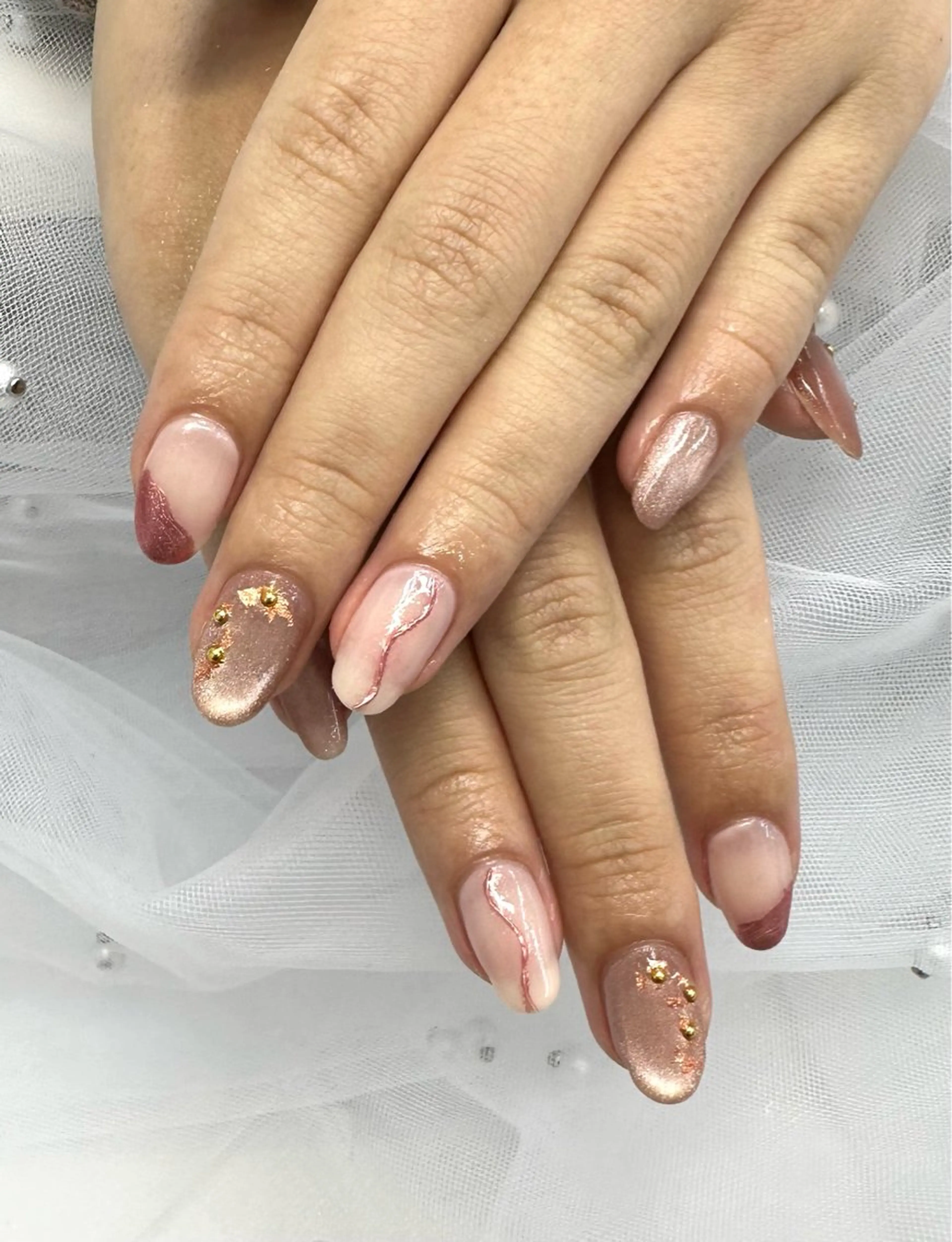 ネイル バレンタイン 伊藤 文のネイルデザイン